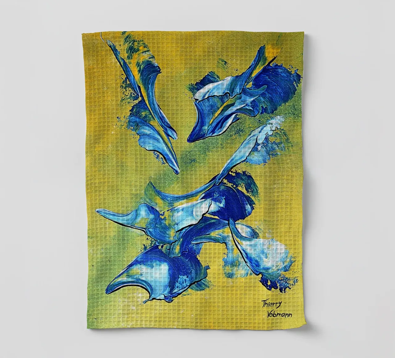 IDEAL GIFT 113 canovaccio da cucina da Thierry Vobmann Abstract painting