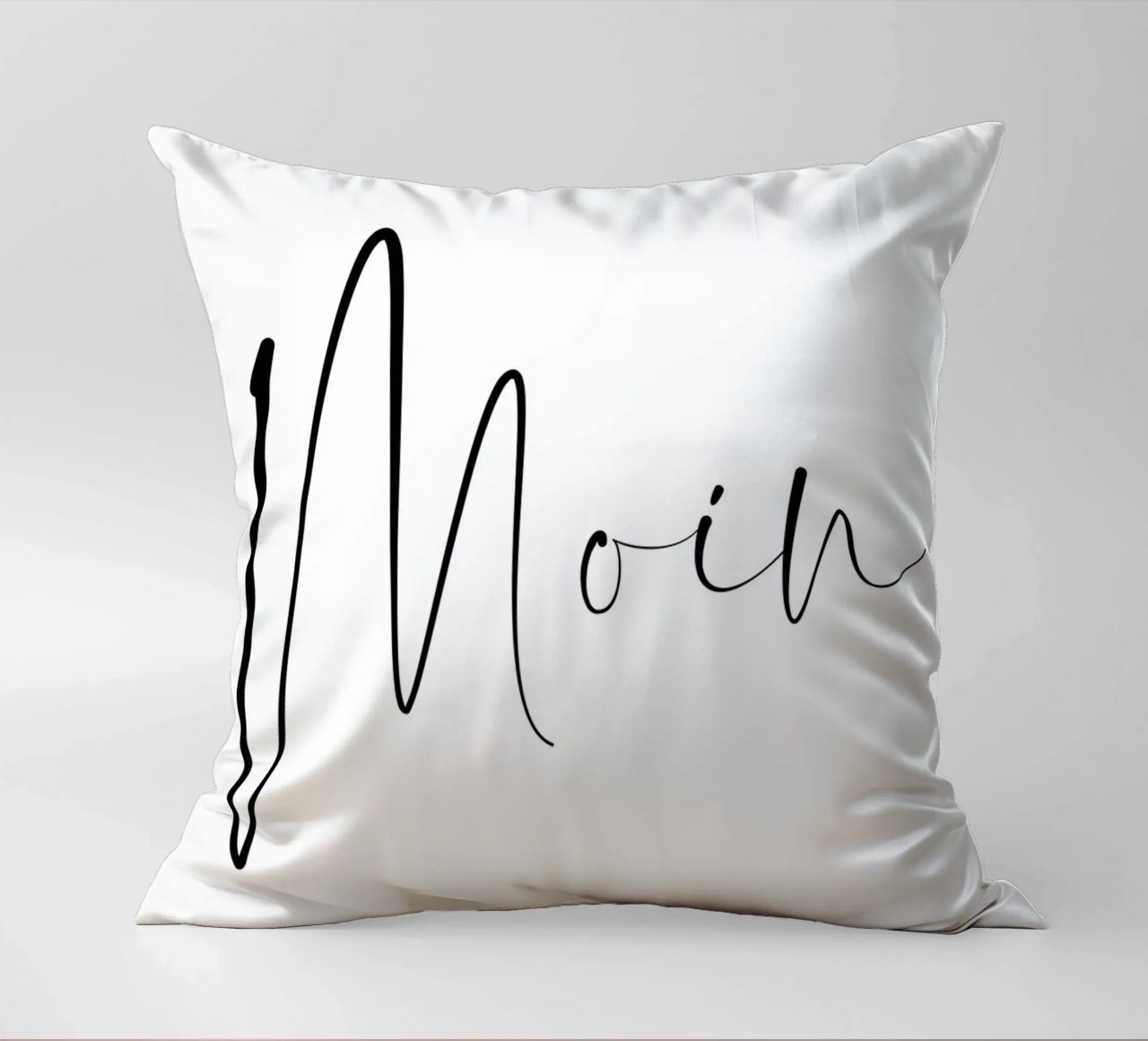 Moin - Schreibschrift cuscino da BAINAI