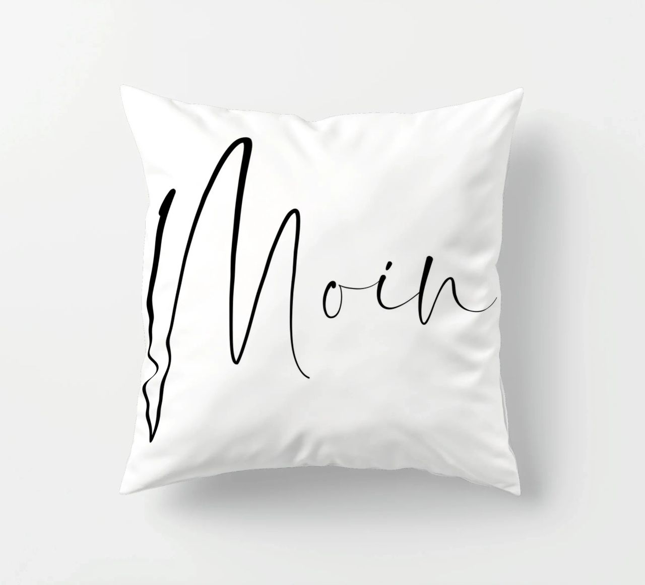 Moin - Schreibschrift cuscino da BAINAI