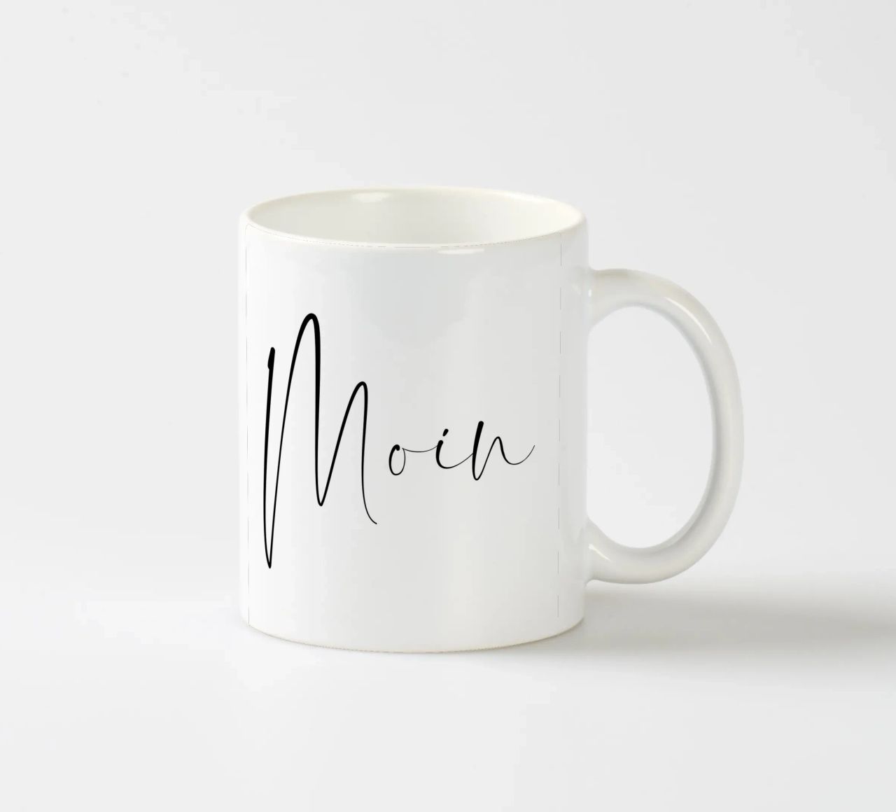Moin - Schreibschrift tazza in ceramica da BAINAI