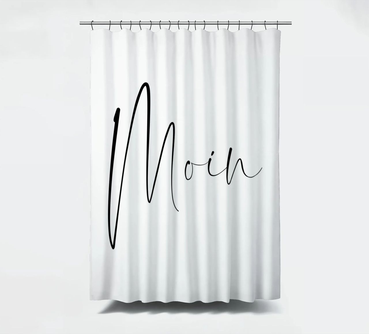 Moin - Schreibschrift tenda da doccia da BAINAI