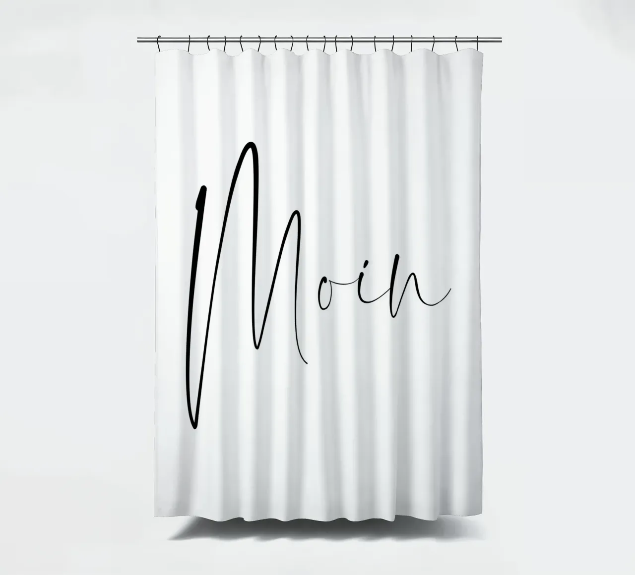 Moin - Schreibschrift tenda da doccia da BAINAI