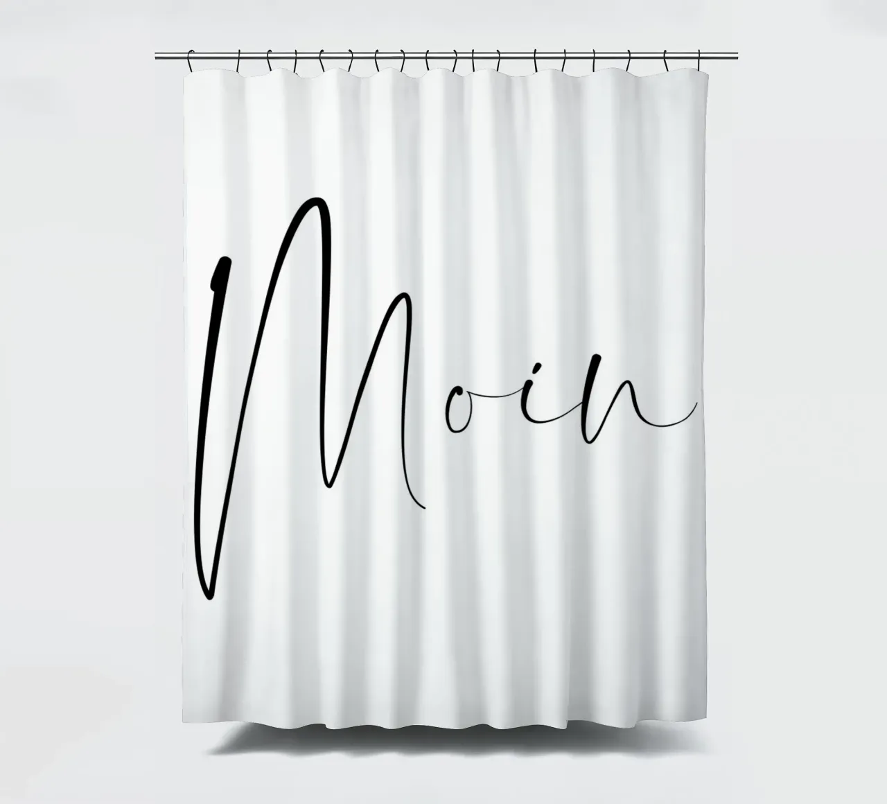 Moin - Schreibschrift tenda da doccia da BAINAI