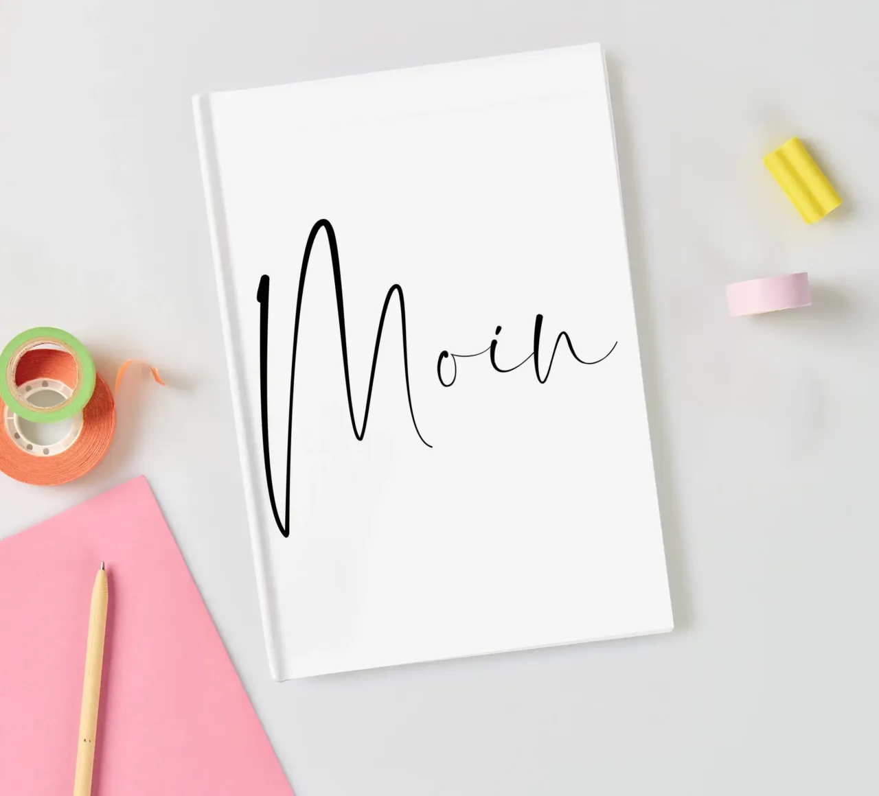 Moin - Schreibschrift carnet de notes de BAINAI