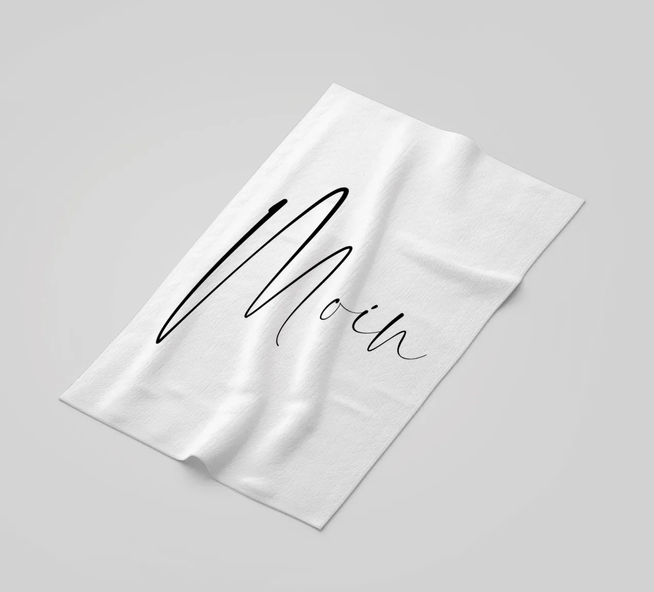 Moin - Schreibschrift telo mare da BAINAI