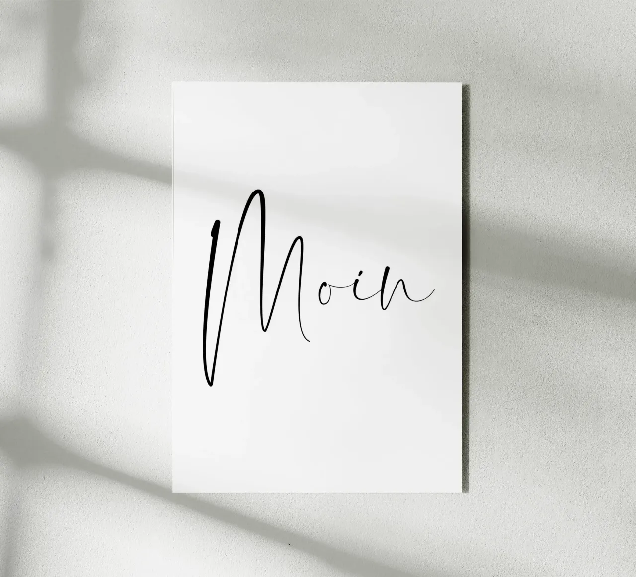 Moin - Schreibschrift pannello forex da BAINAI