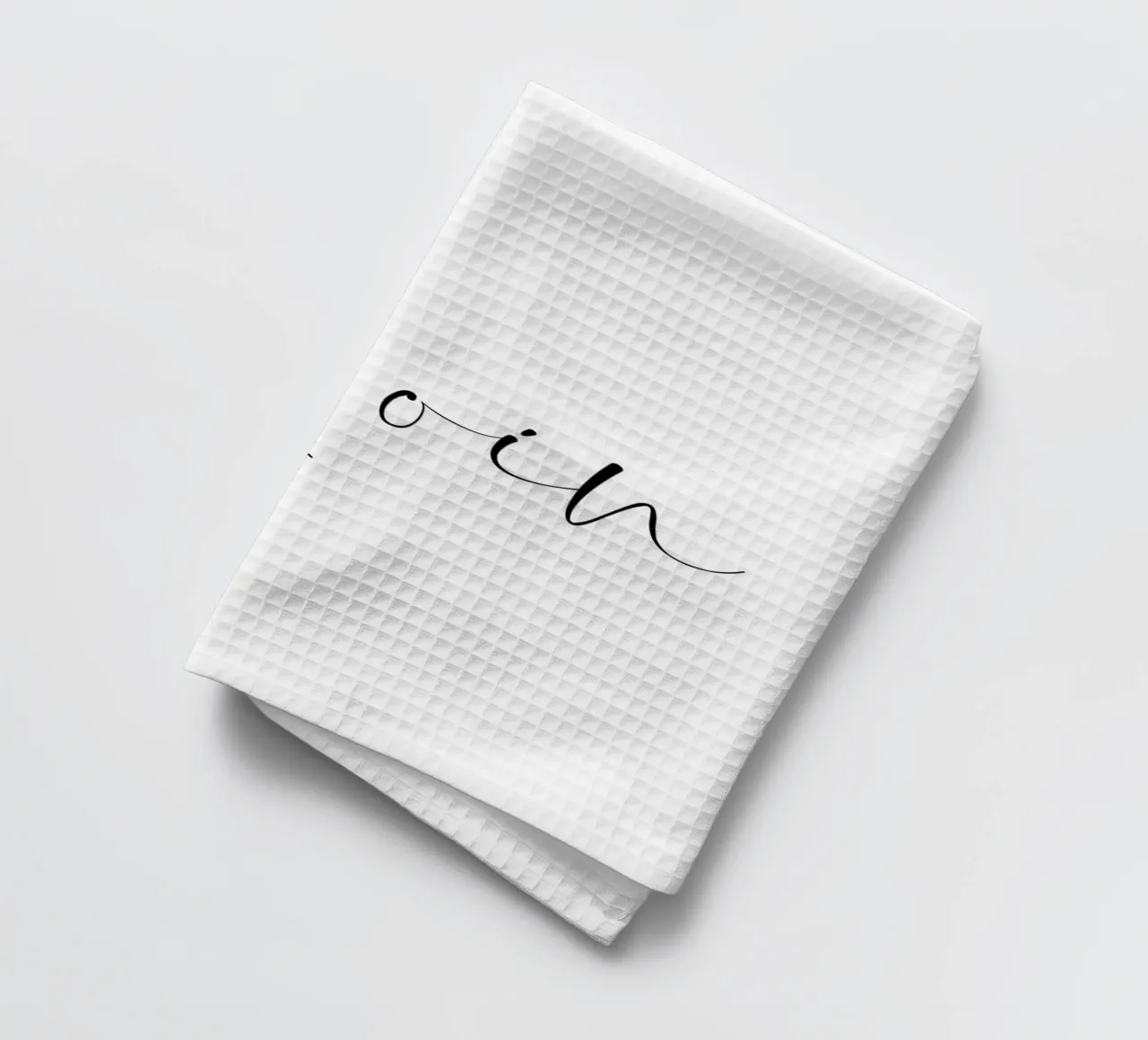 Moin - Schreibschrift canovaccio da cucina da BAINAI