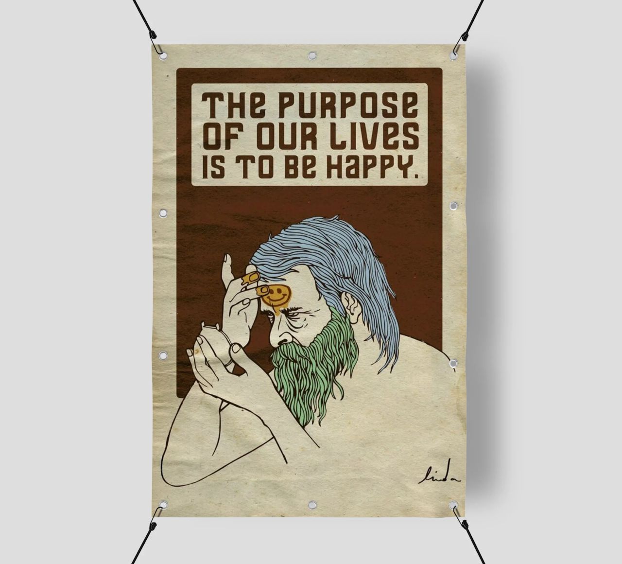 The Purpose telo in pvc da Linda van Bruggen