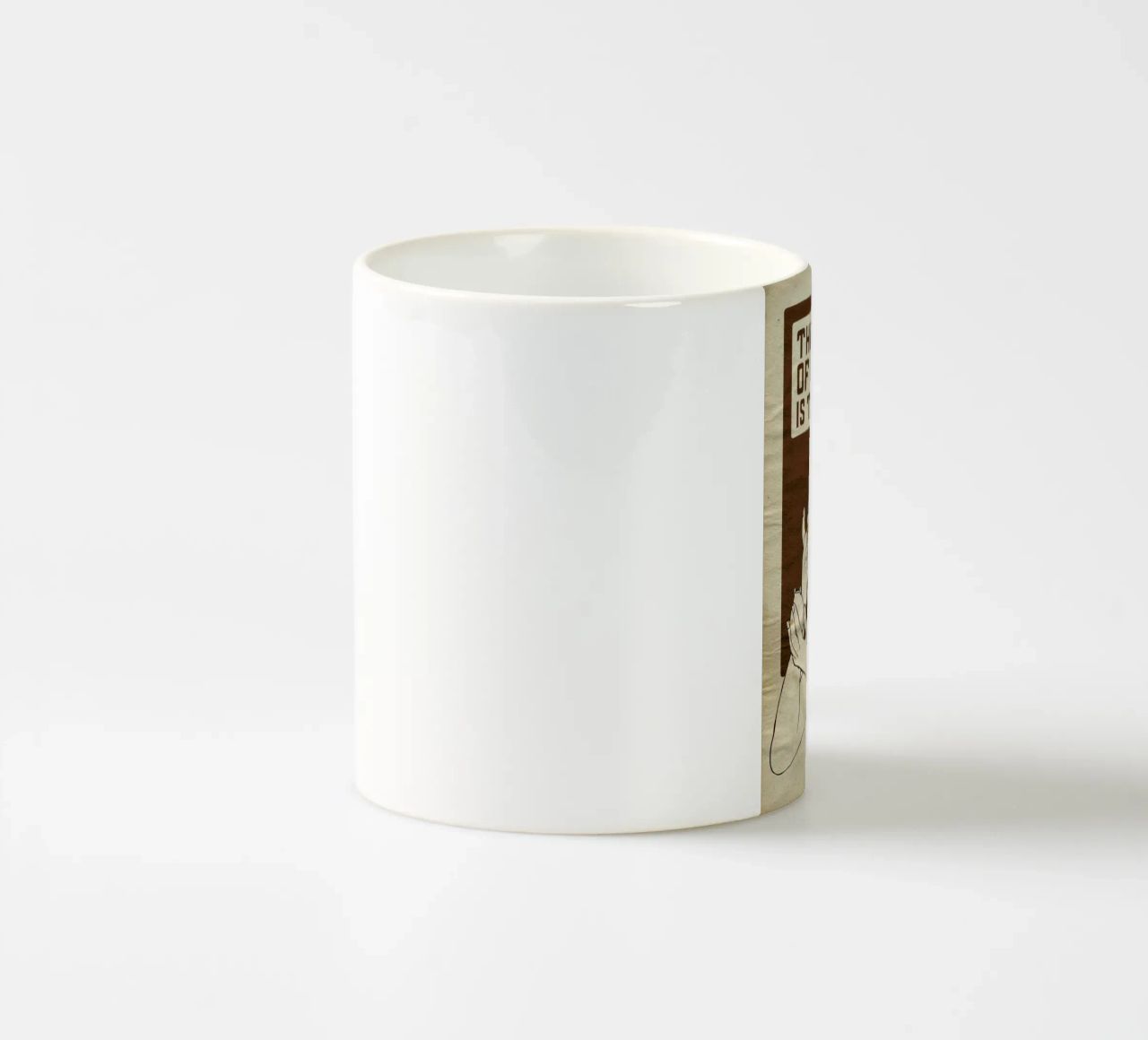 The Purpose tazza in ceramica da Linda van Bruggen