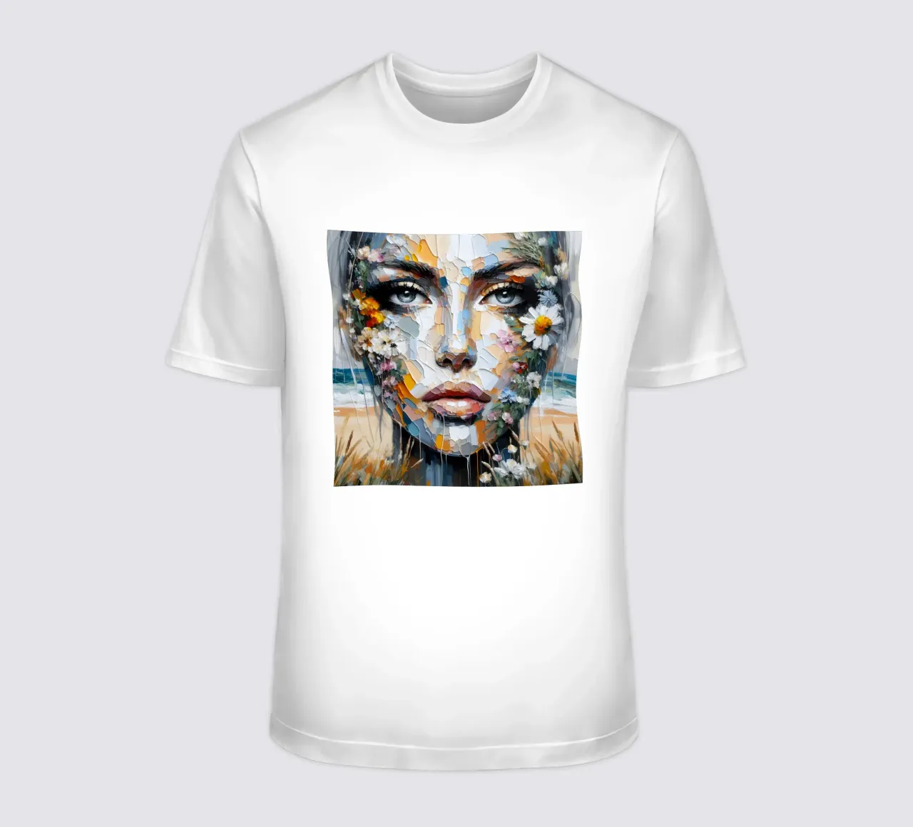 RITRATTO DI UNA GIORNATA IN SPIAGGIA t-shirt da ARTOMATIC