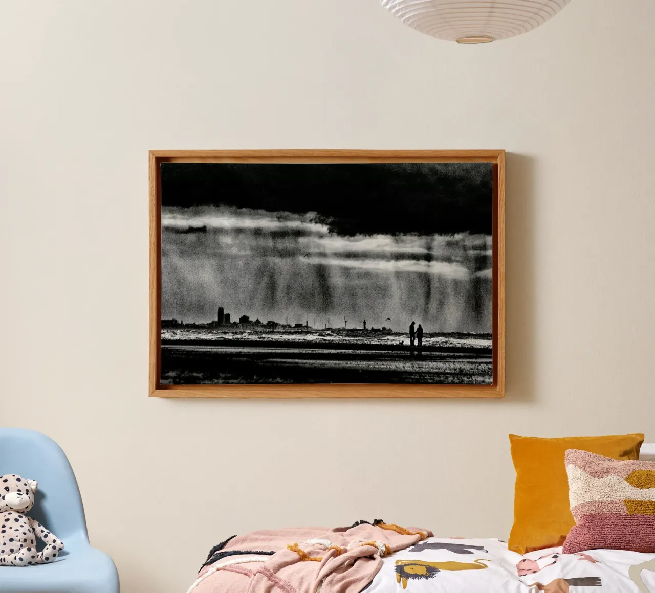 On The Beach - Susanne Stoop tela con Cornice a cassetta da Pictufy