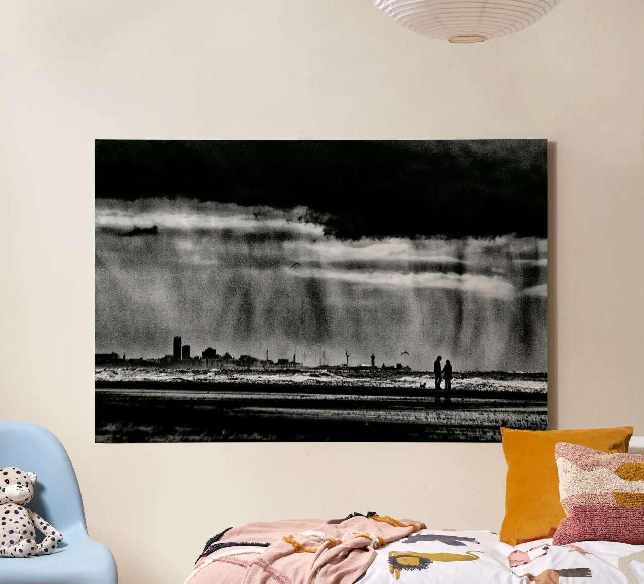 On The Beach - Susanne Stoop tela con Cornice a cassetta da Pictufy