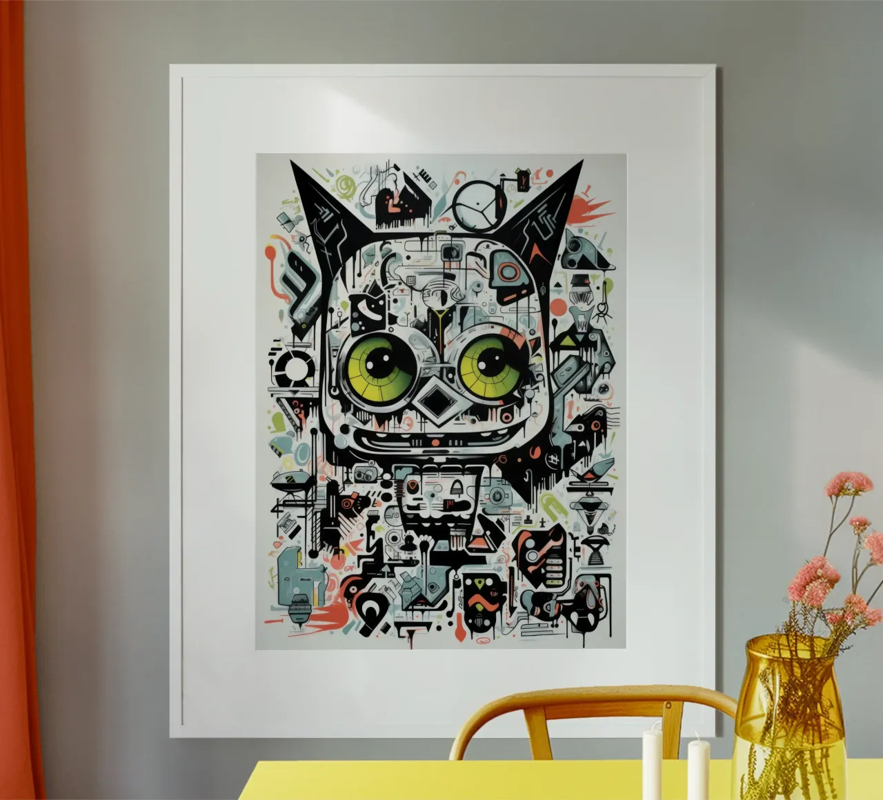 animali graffiti carta hahnemühle da Art Digital Visuel