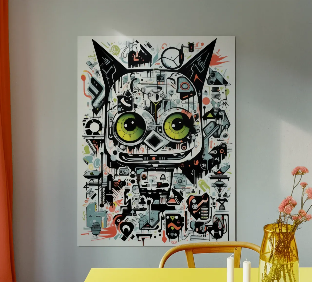 animali graffiti carta hahnemühle da Art Digital Visuel