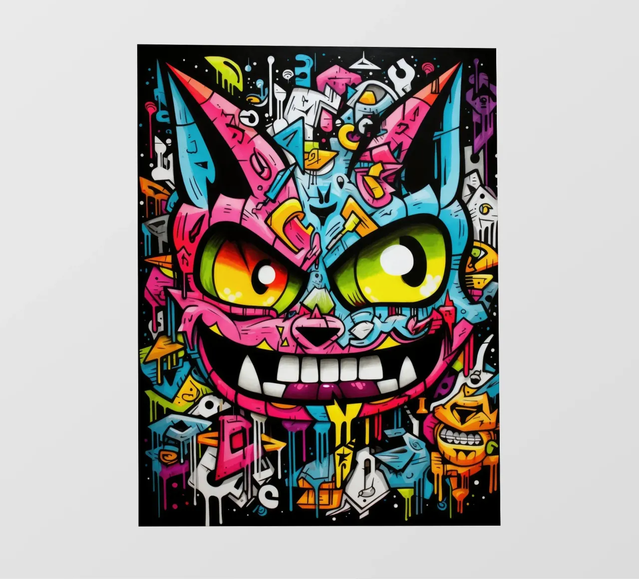 animali graffiti pellicola backlit da Art Digital Visuel