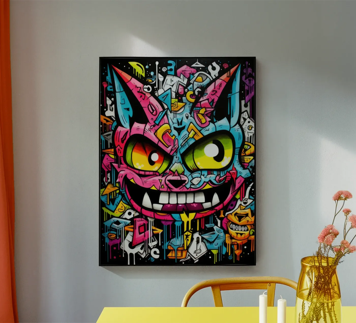 animali graffiti plexiglass da Art Digital Visuel
