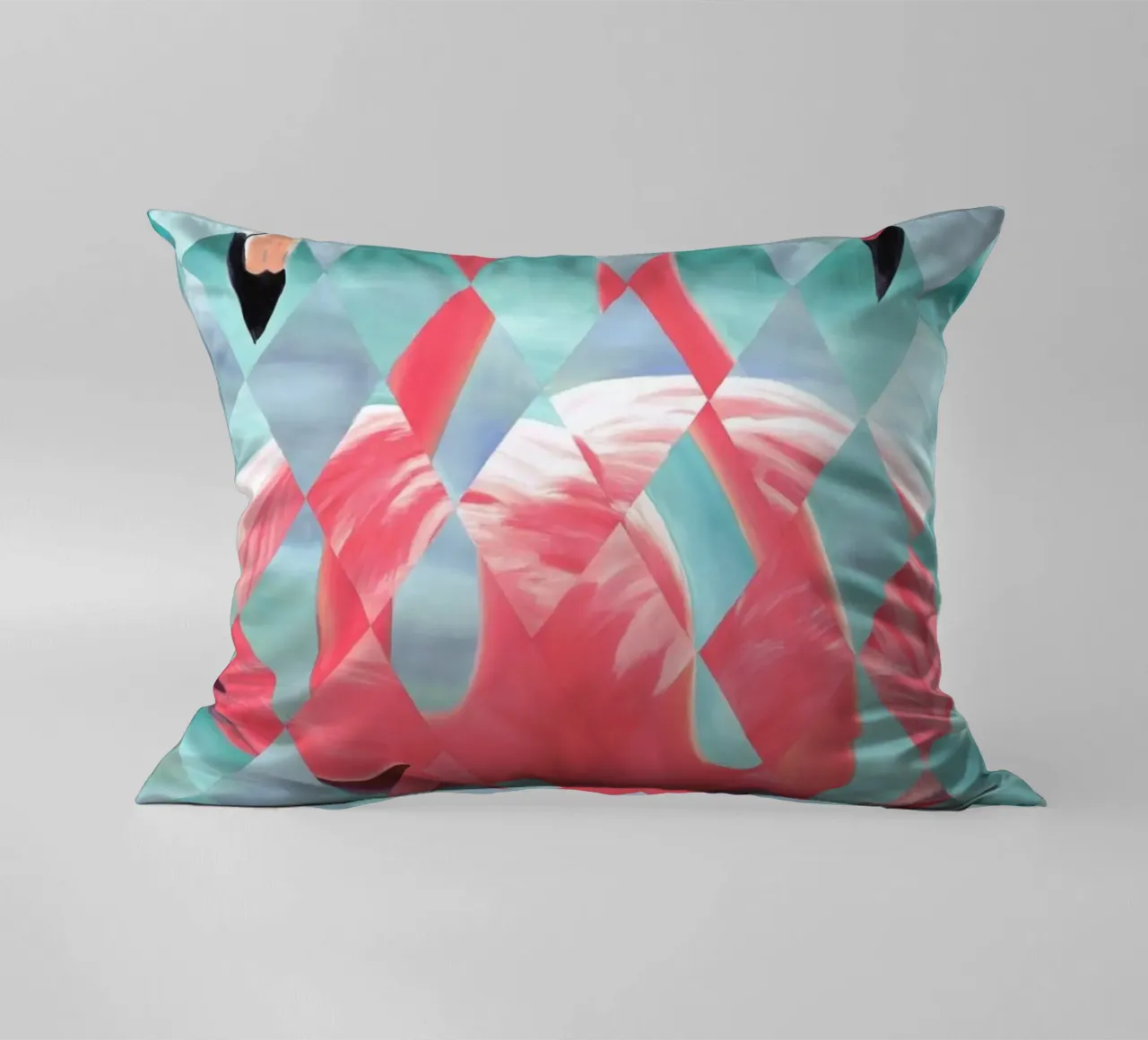 Flamingo cuscino da Allison Chaplin