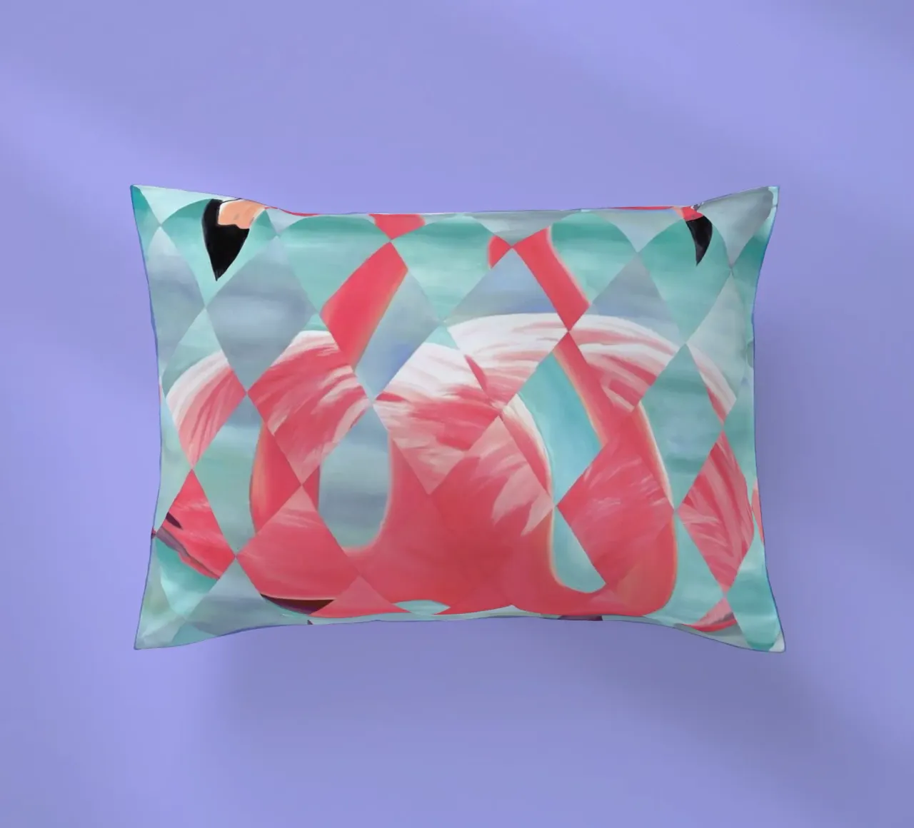 Flamingo cuscino da Allison Chaplin