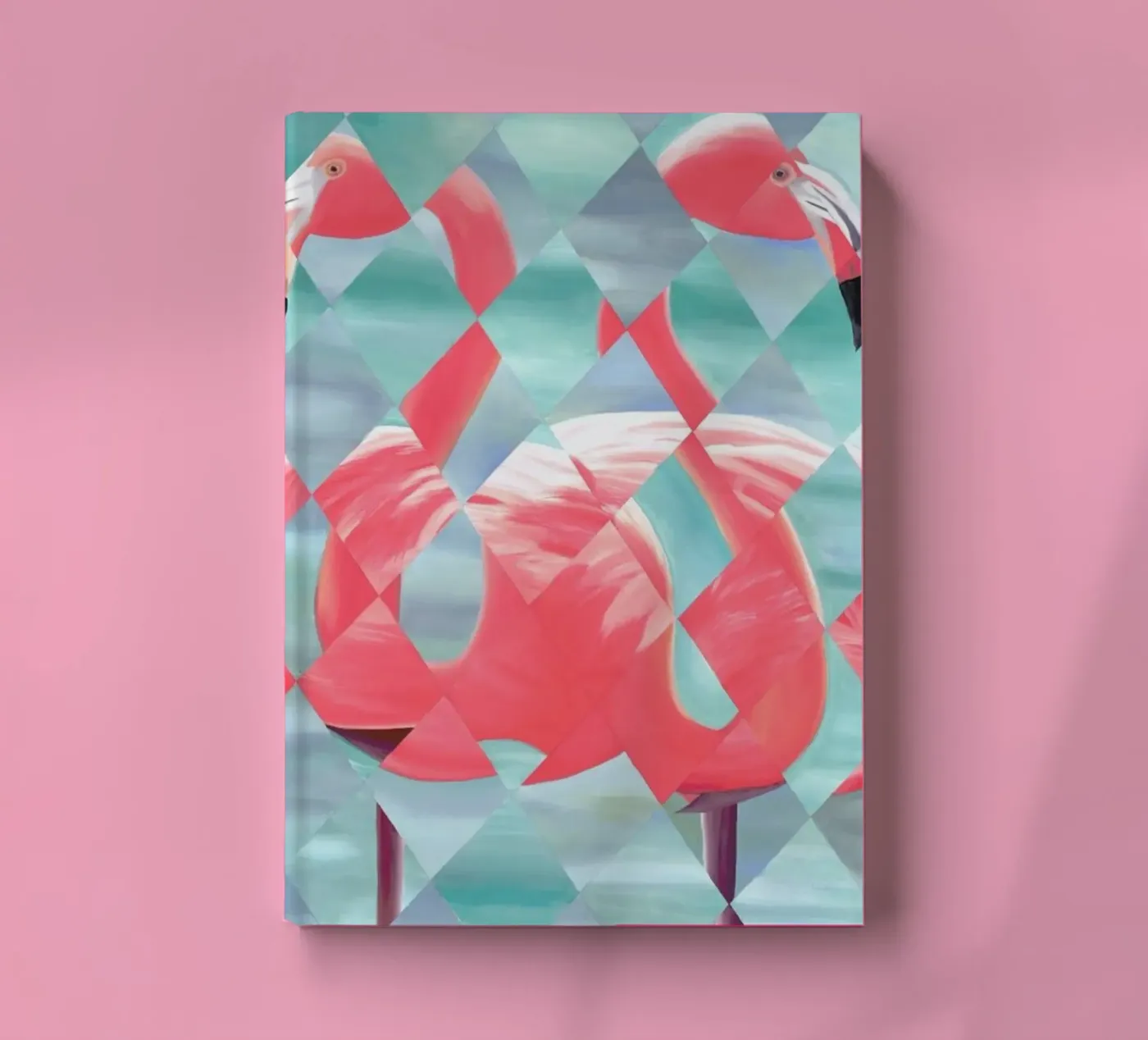 Flamingo notebook by Allison Chaplin