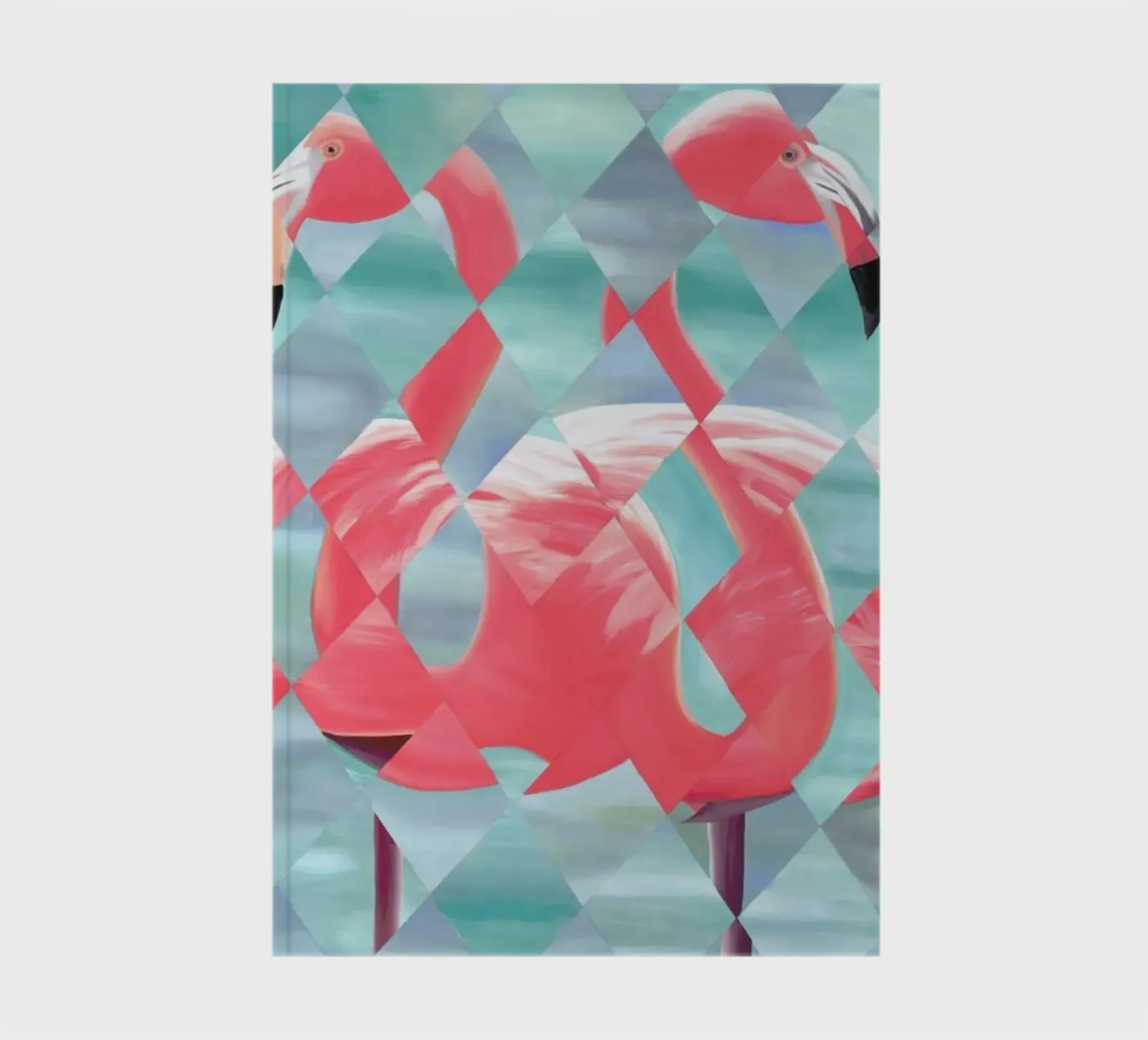 Flamingo notebook by Allison Chaplin