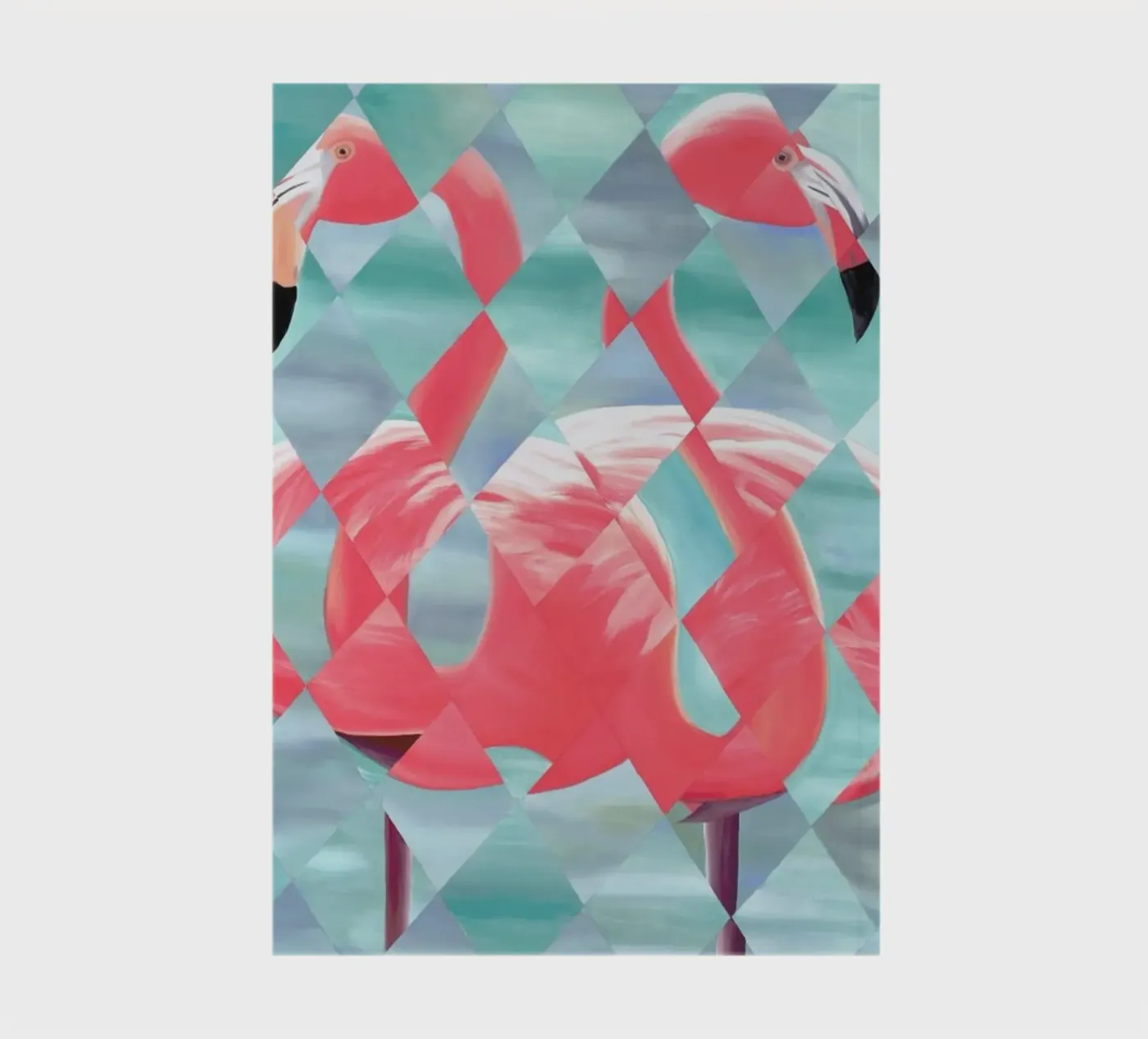Flamingo notebook by Allison Chaplin