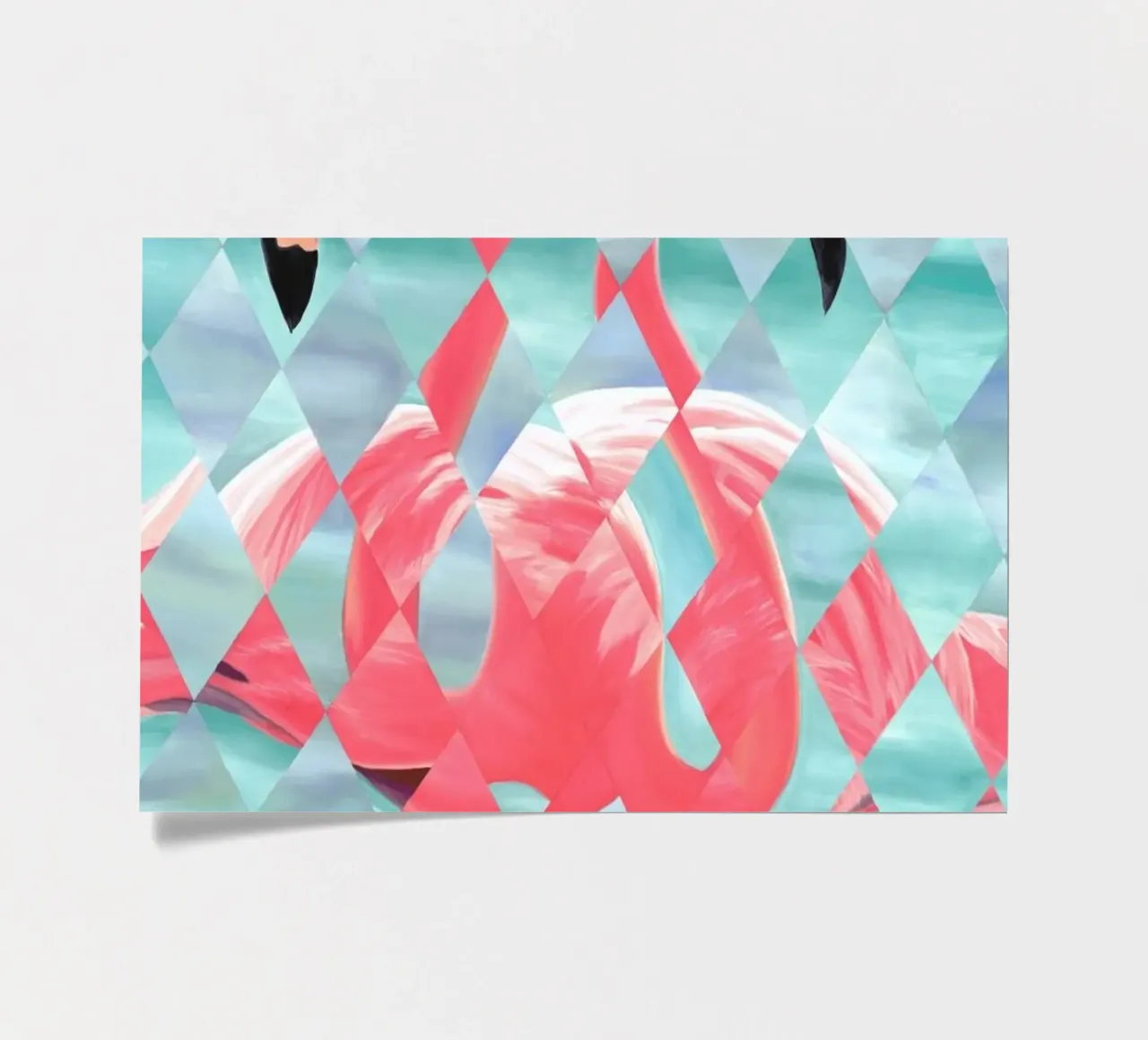 Flamingo sticker sheet by Allison Chaplin