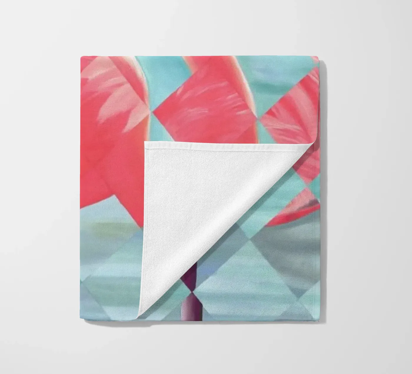 Flamingo strandhanddoek van Allison Chaplin