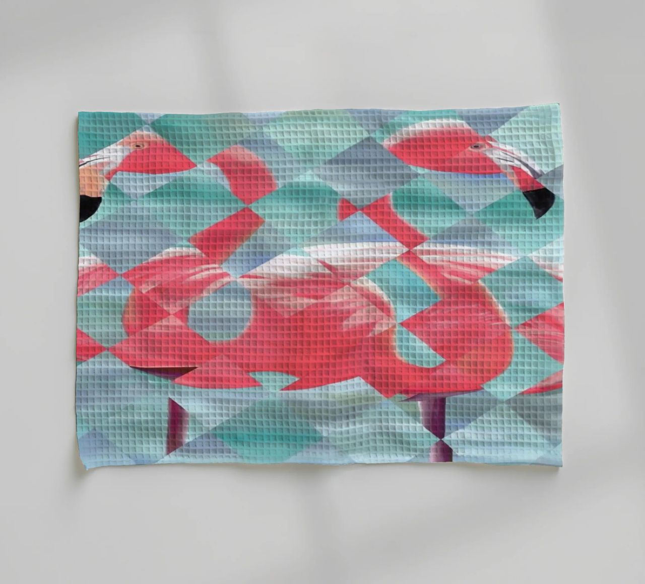 Flamingo torchon de Allison Chaplin