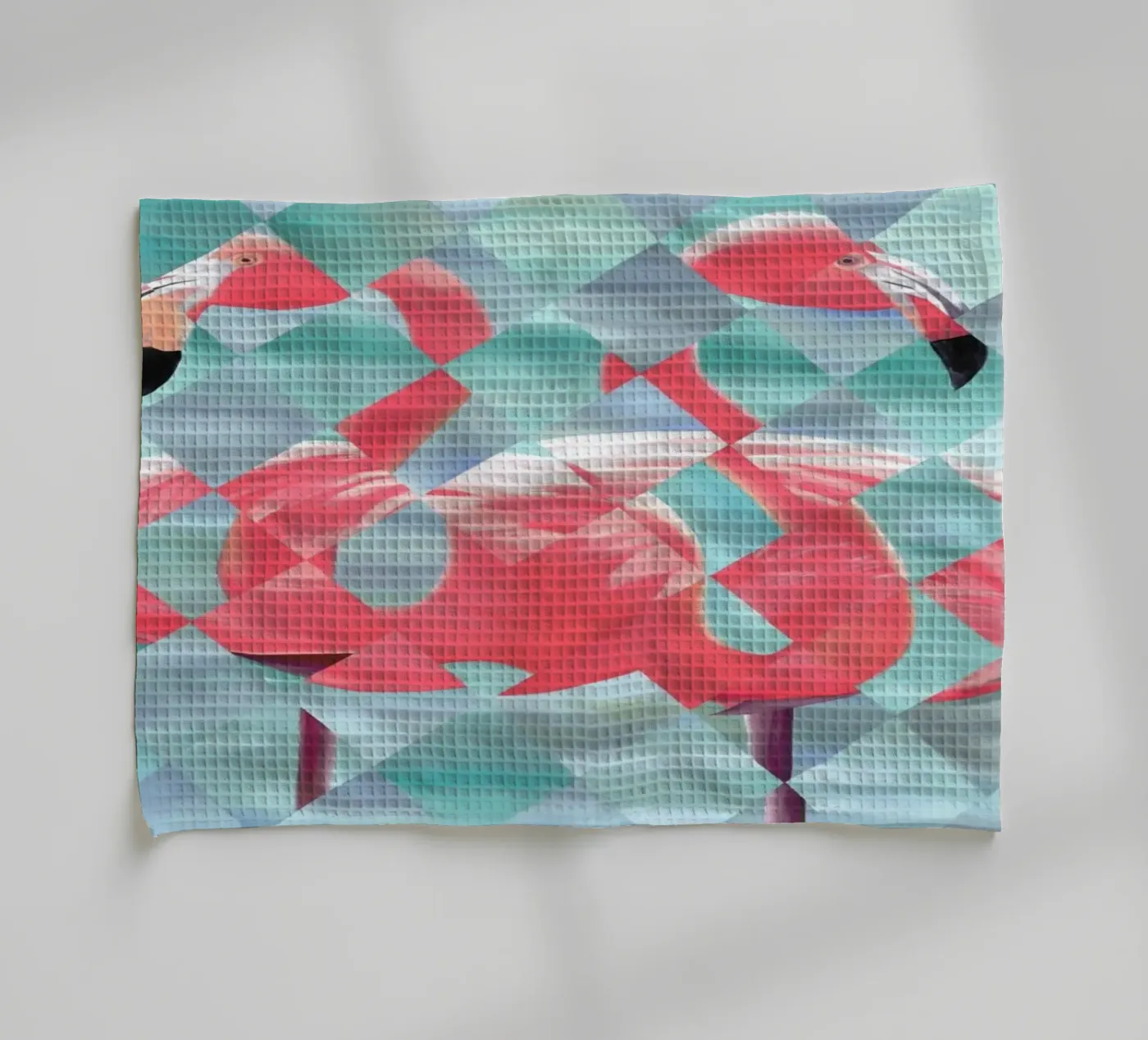 Flamingo torchon de Allison Chaplin