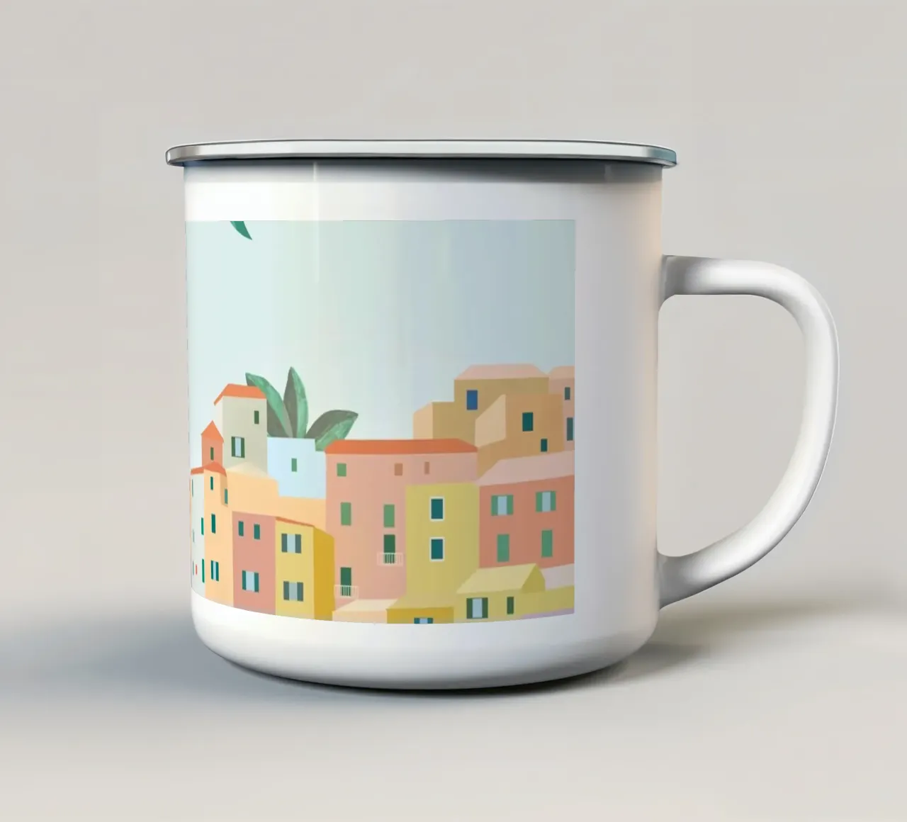 Cinque Terre, Italy tazza in smalto da PetrArts