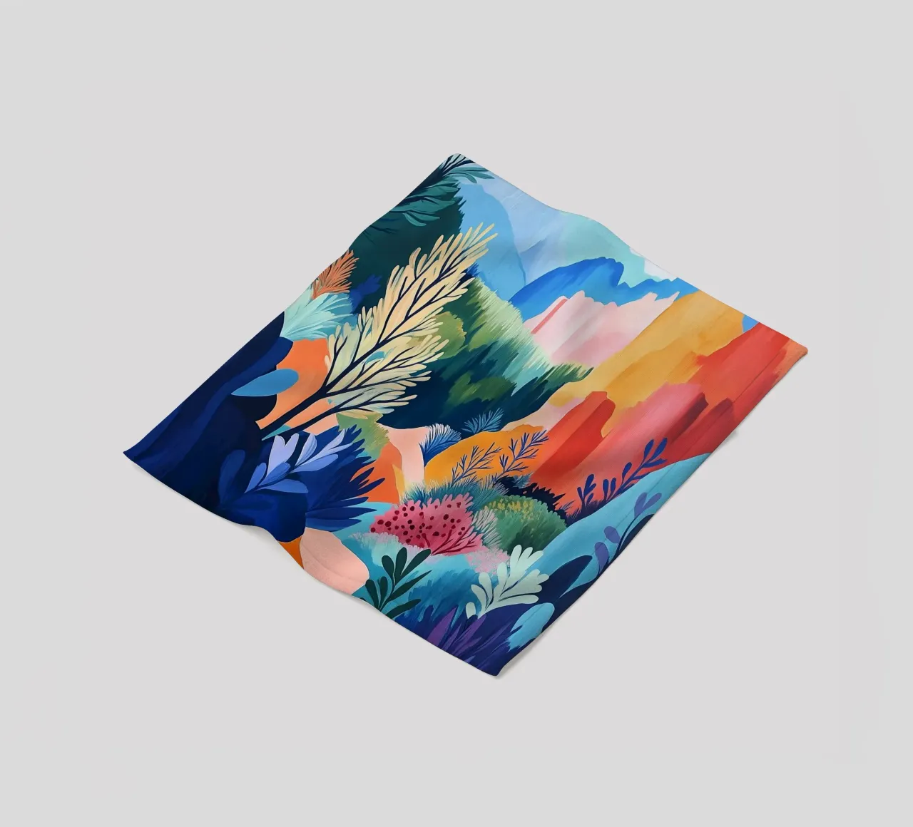 Sentier des Ocres plaid polaire de studiofox