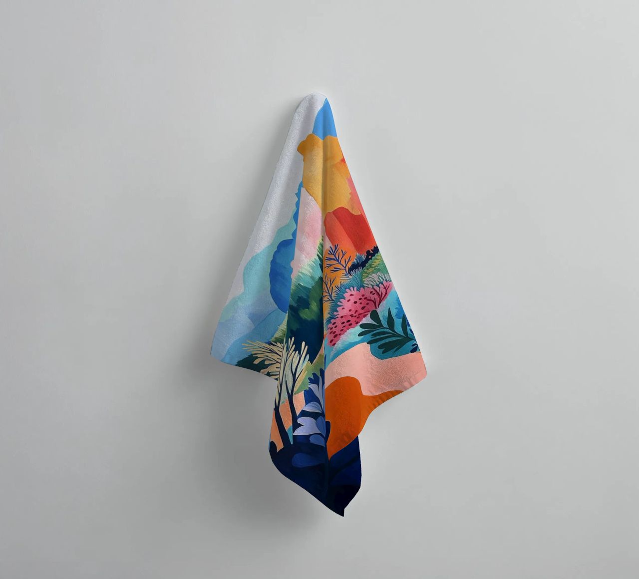 Sentier des Ocres towel by studiofox
