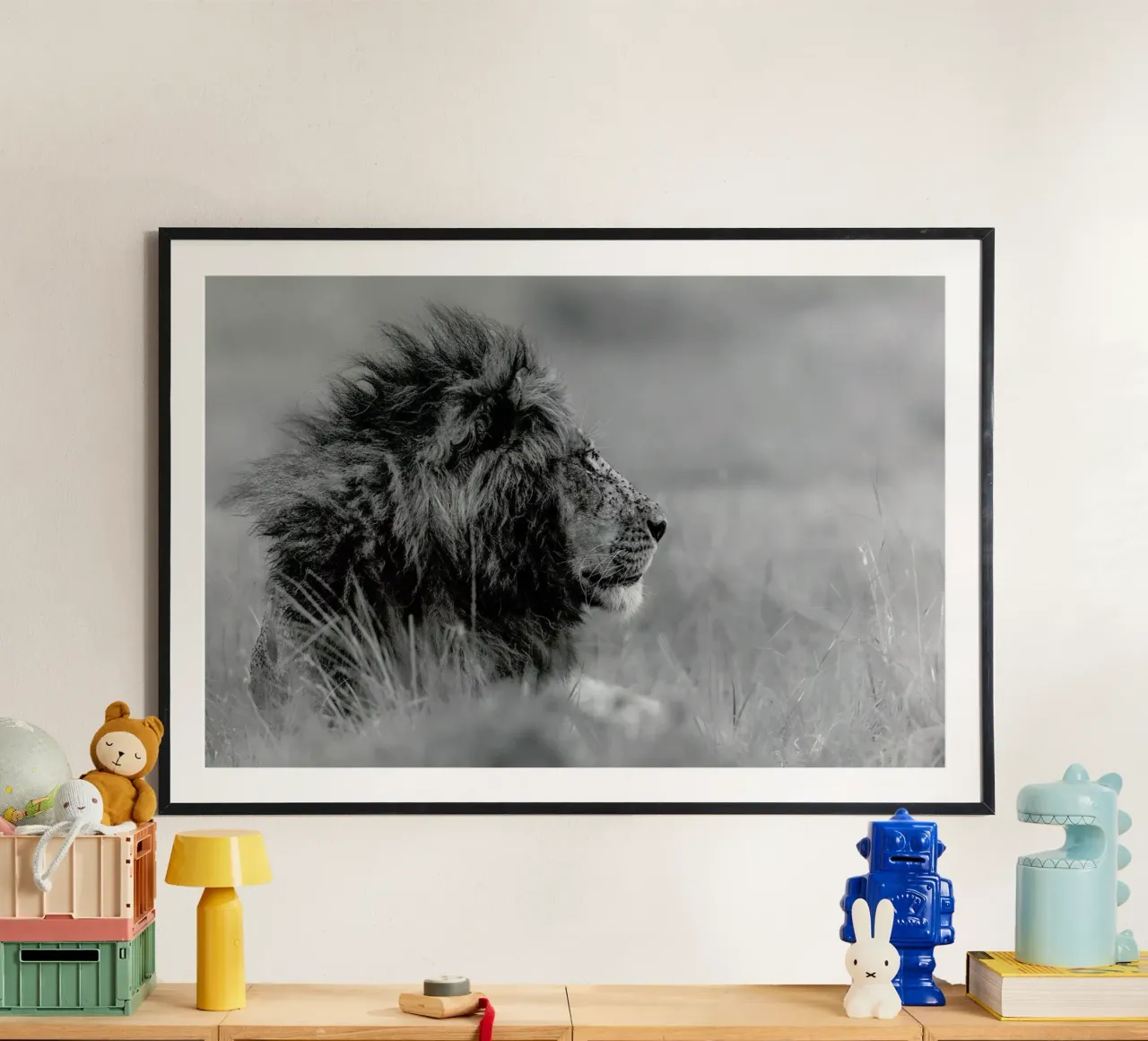 The King Is Alone - Massimo Mei carta hahnemühle da Pictufy