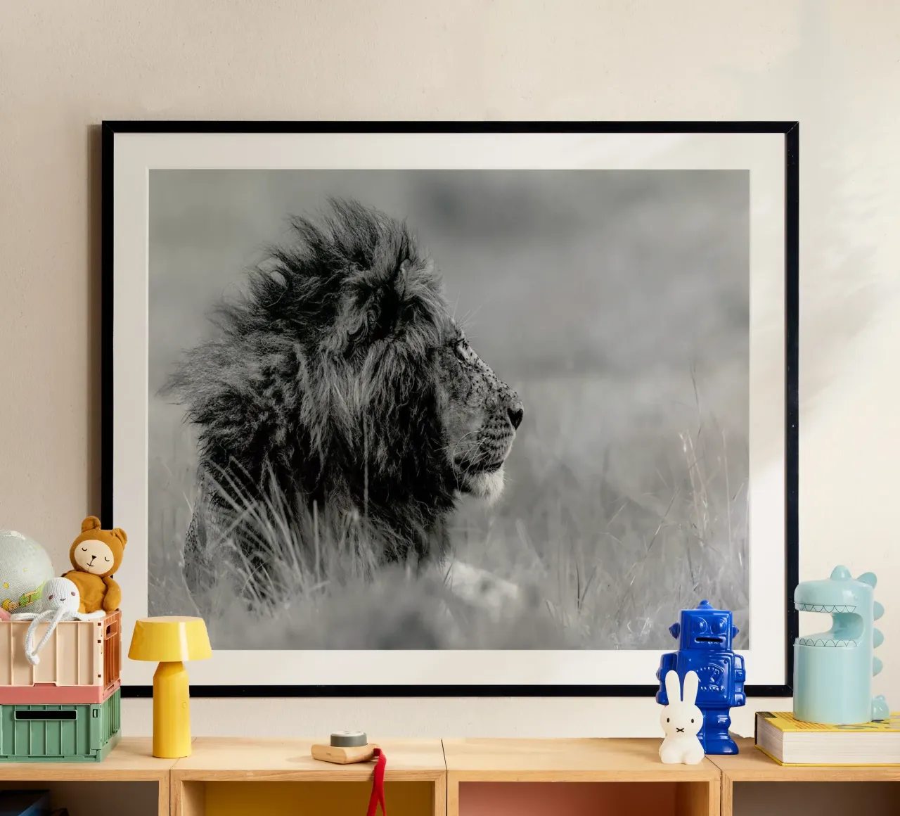 The King Is Alone - Massimo Mei carta hahnemühle da Pictufy