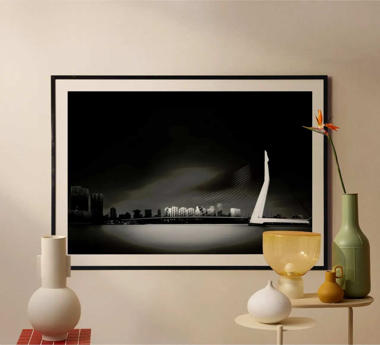 Erasmus Bridge - Denis poster da Pictufy