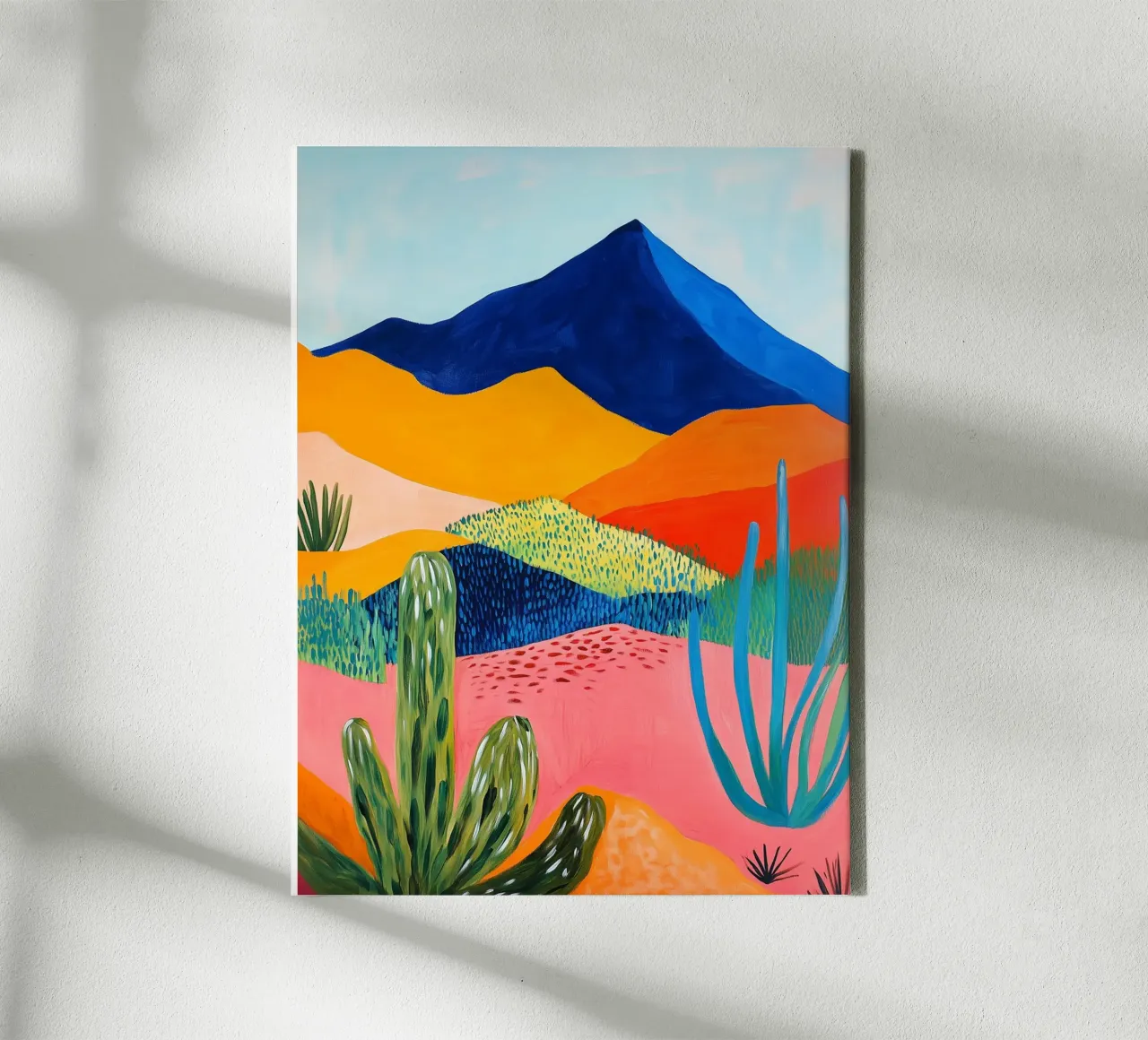 Mont Teide fauve tela con Cornice a cassetta da studiofox