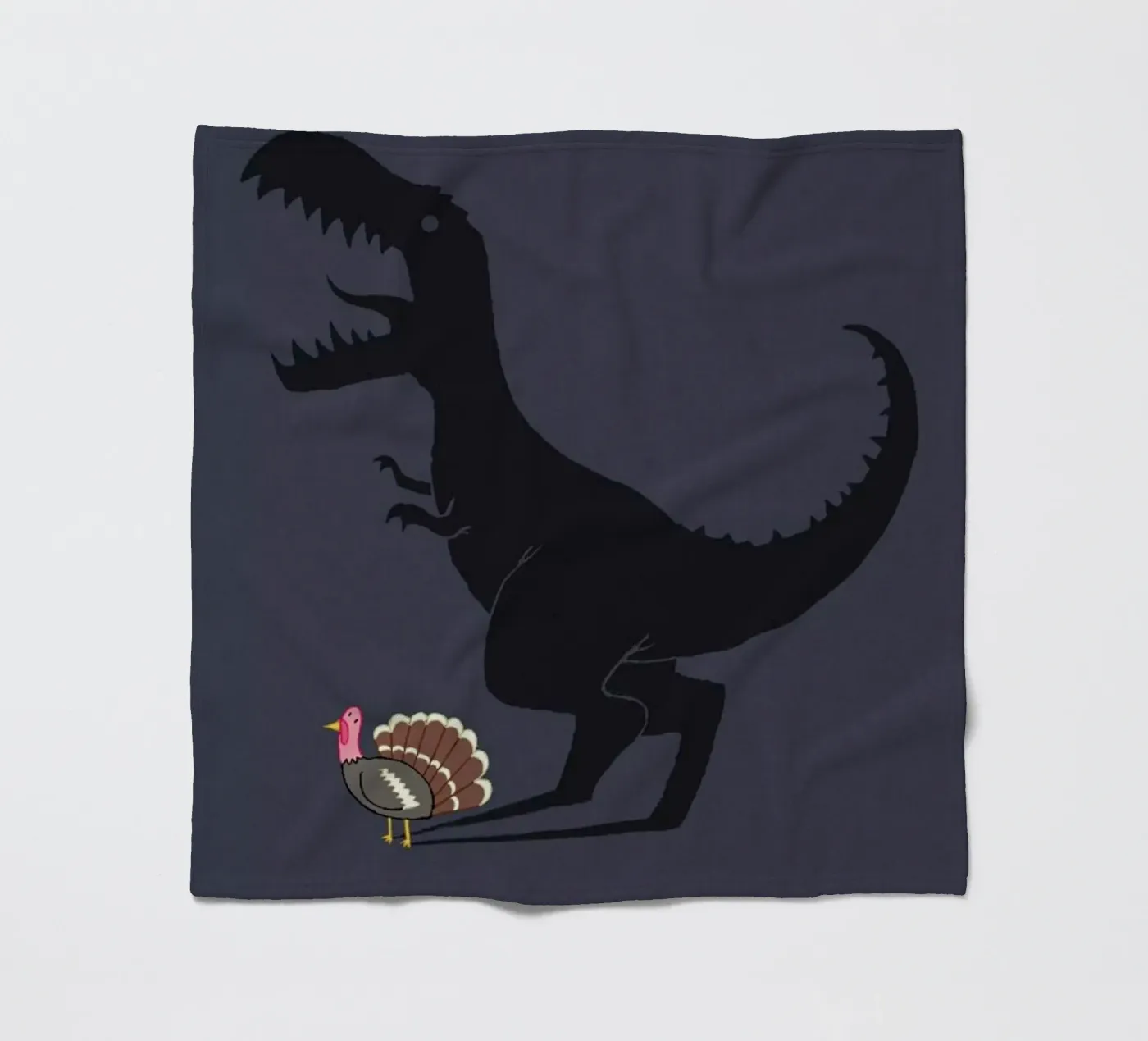 Evolution Sucks fleece blanket by DinoMike