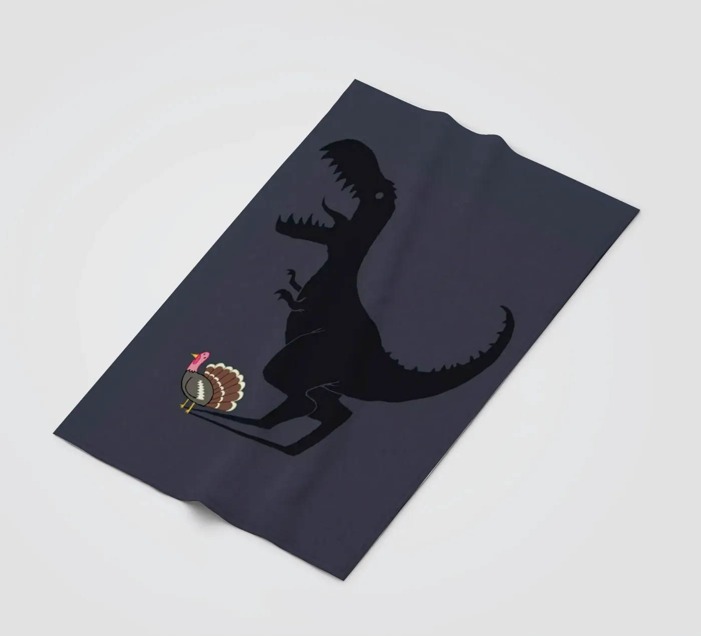 Evolution Sucks fleece blanket by DinoMike