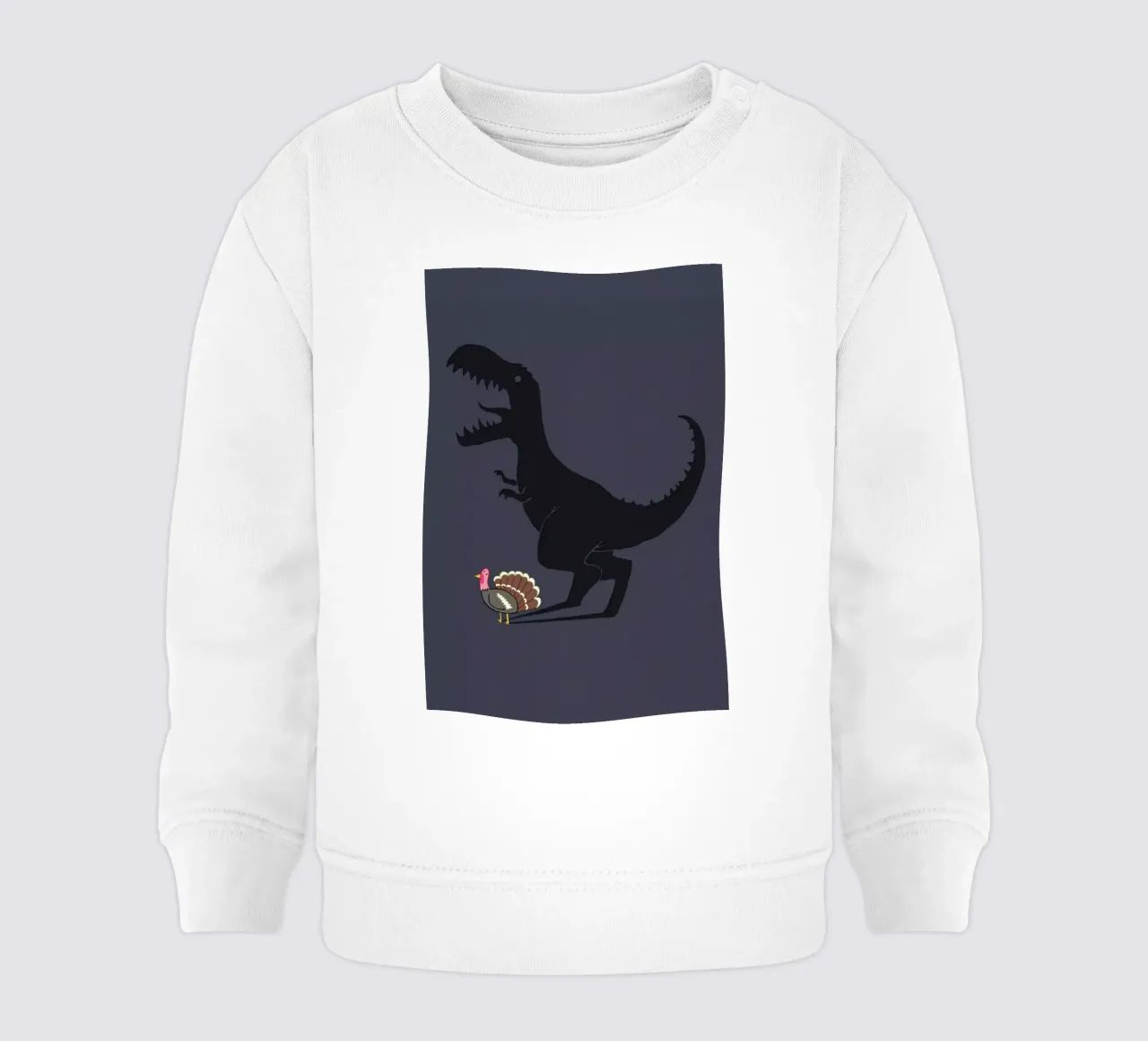Evolution Sucks felpa neonato da DinoMike