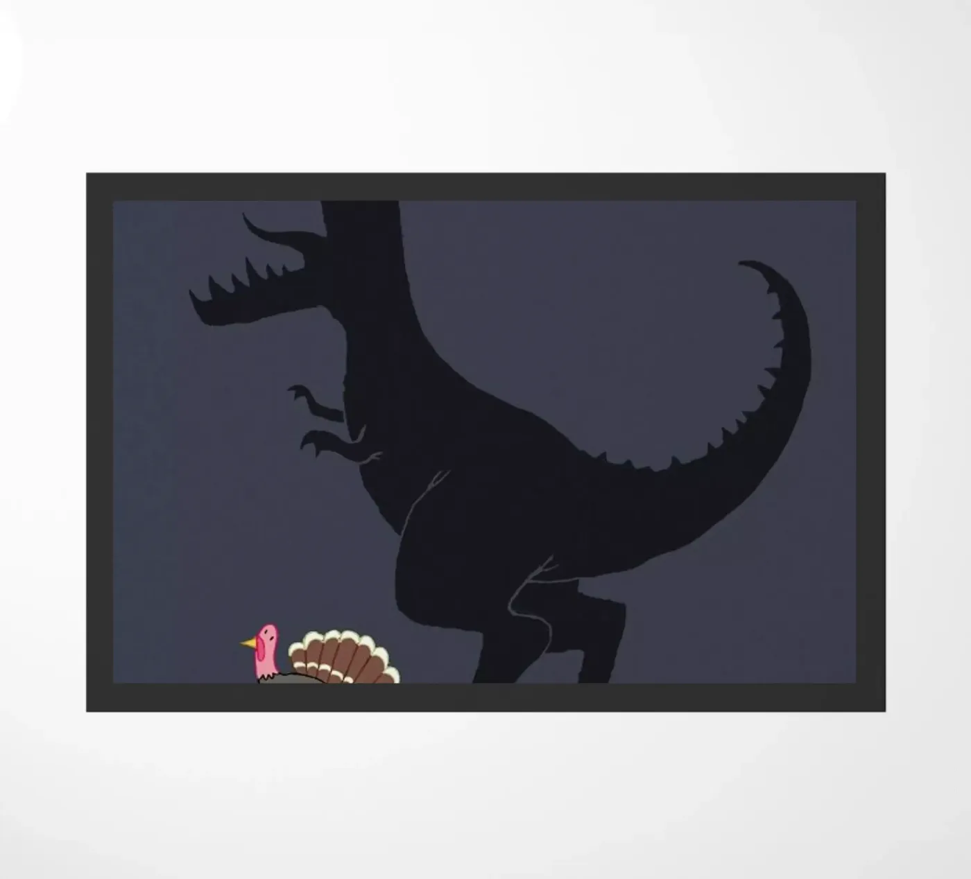 Evolution Sucks doormat by DinoMike
