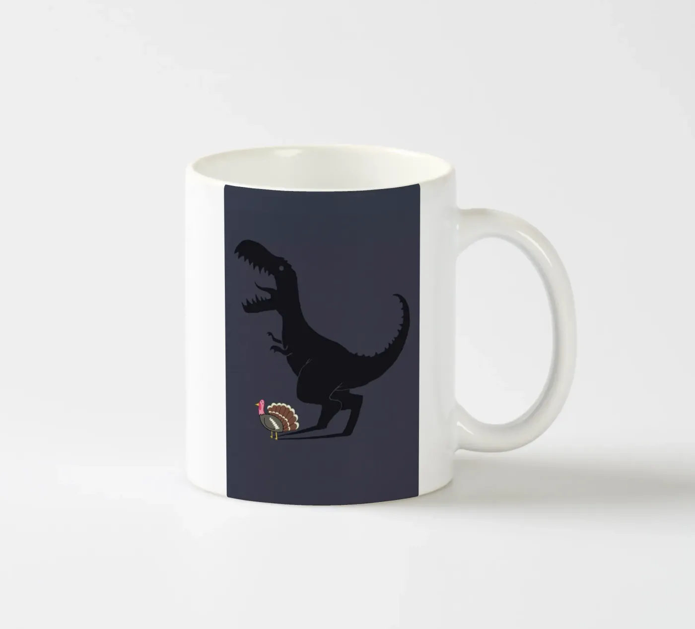 Evolution Sucks ceramic mug by DinoMike