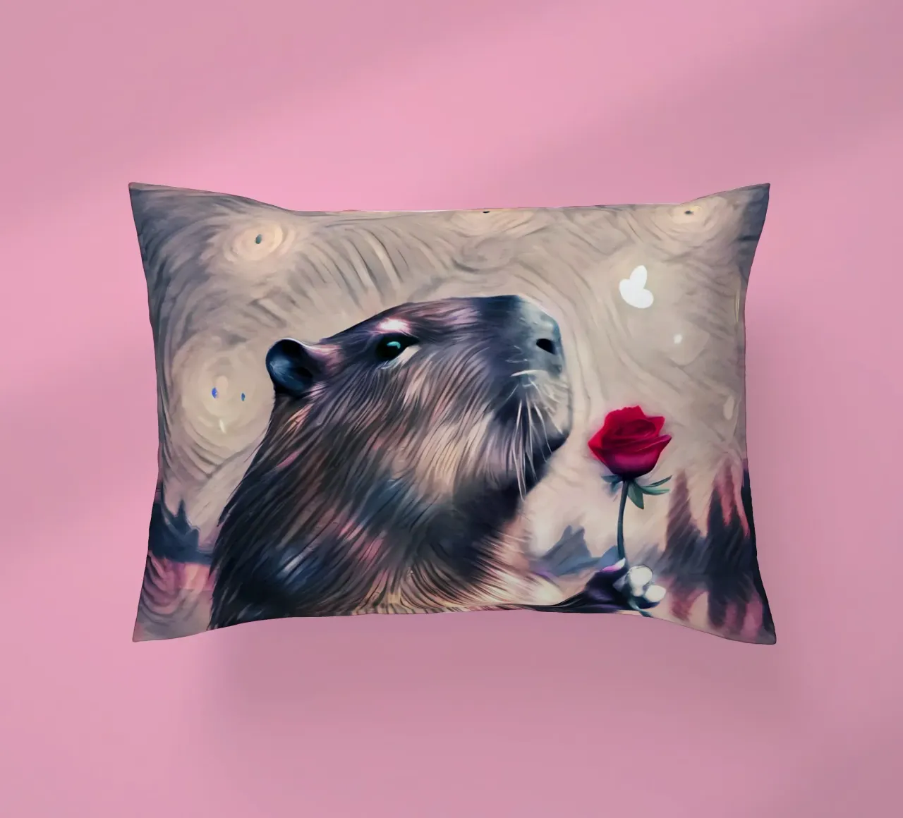Lo llaman Capy Love cojín de flufftee