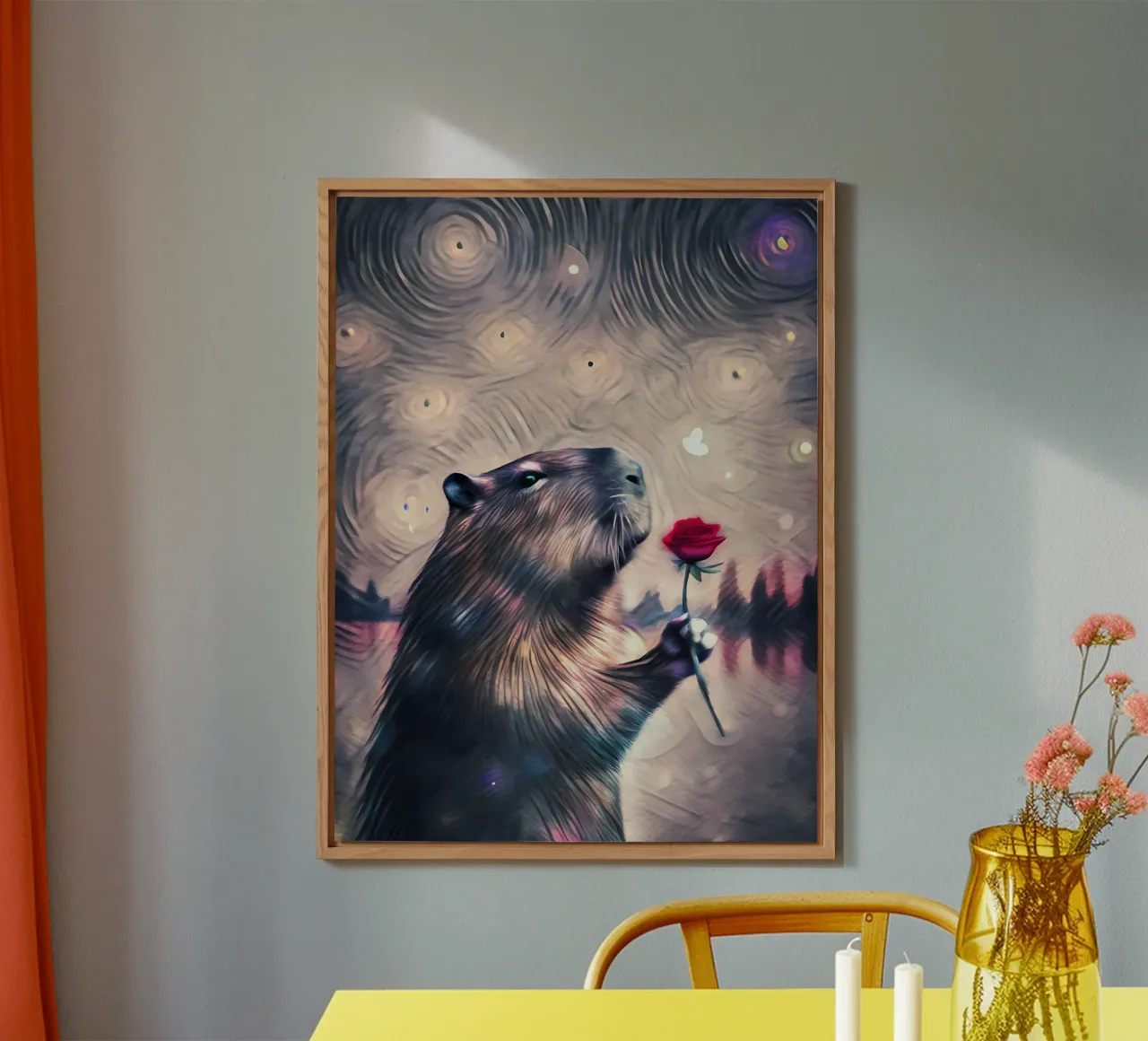 Lo chiamano amore di Capy alluminio dibond da flufftee