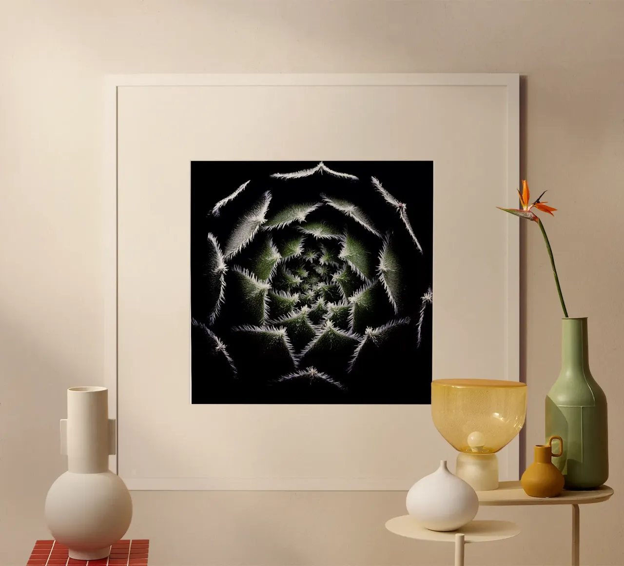 Rosette Victor - Victor Mozqueda poster con telaio in plastica da Pictufy