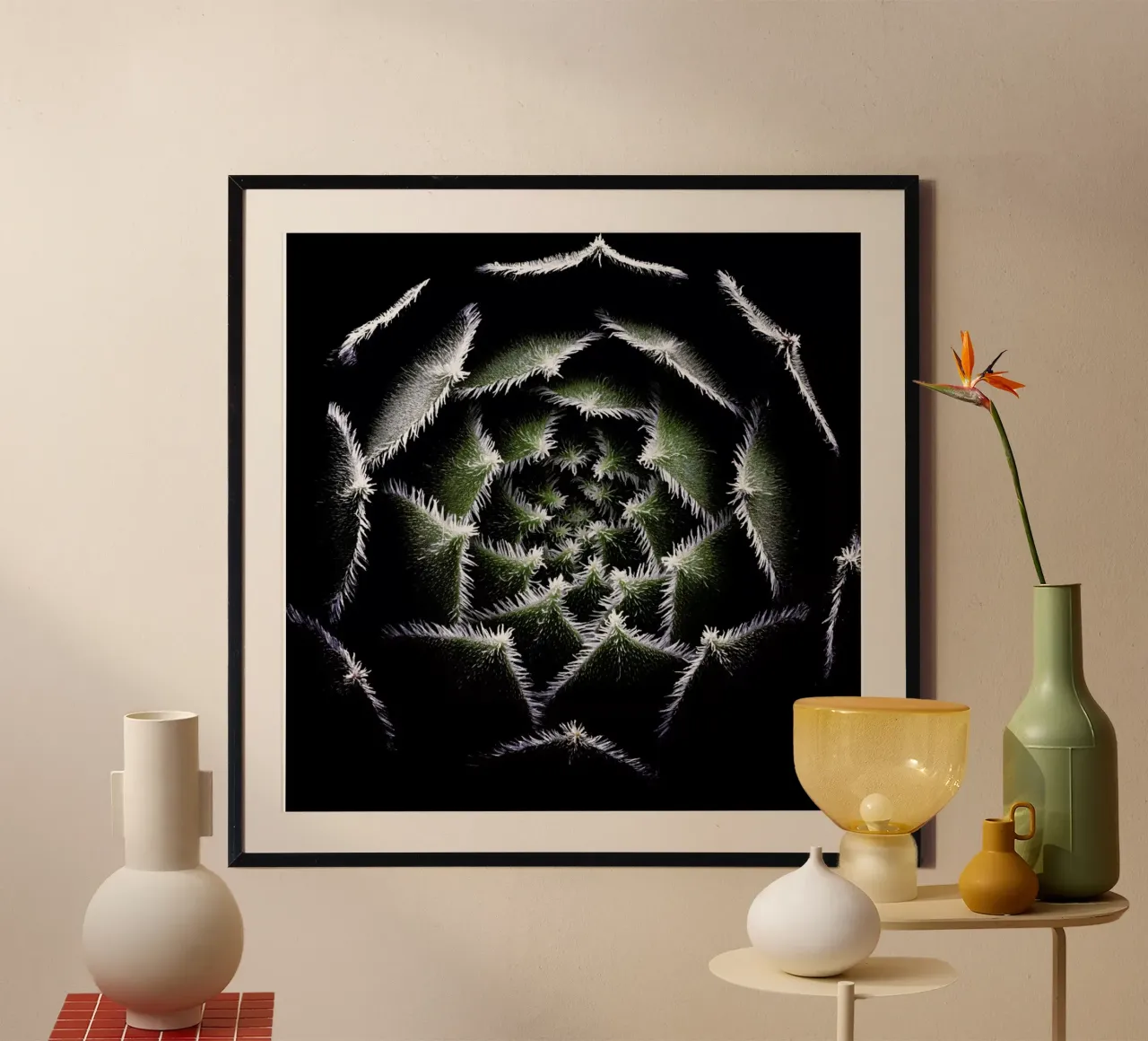 Rosette Victor - Victor Mozqueda poster con telaio in plastica da Pictufy