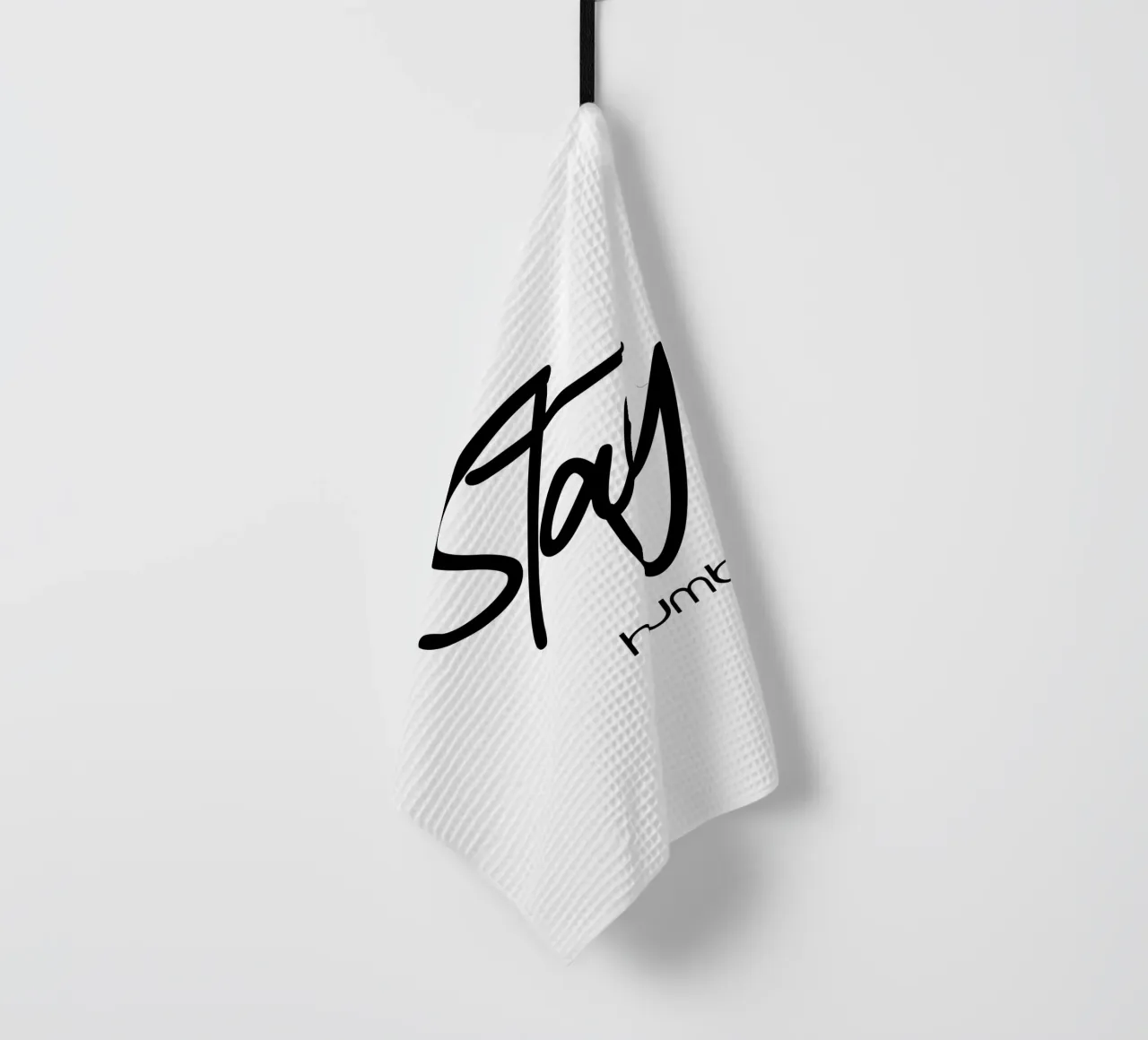 Stay Humble Simple Typography torchon de YV TYPOGRAPHY
