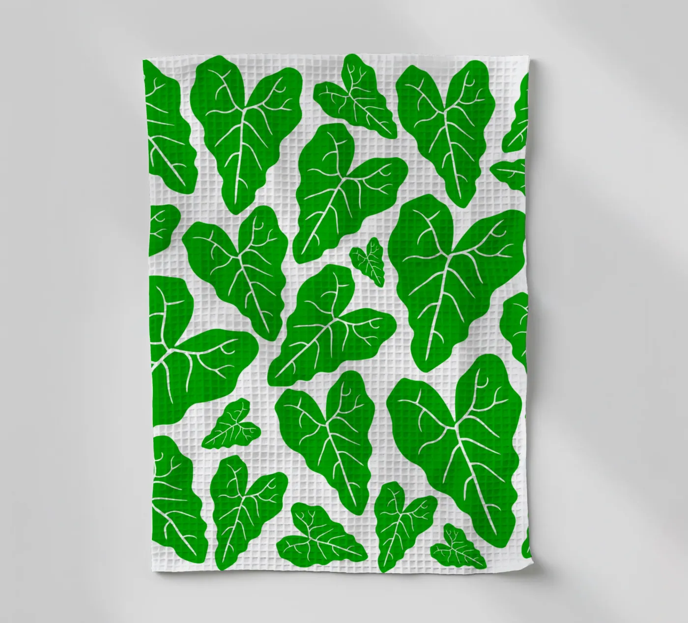 Green leaves pattern torchon de baobabprintstore