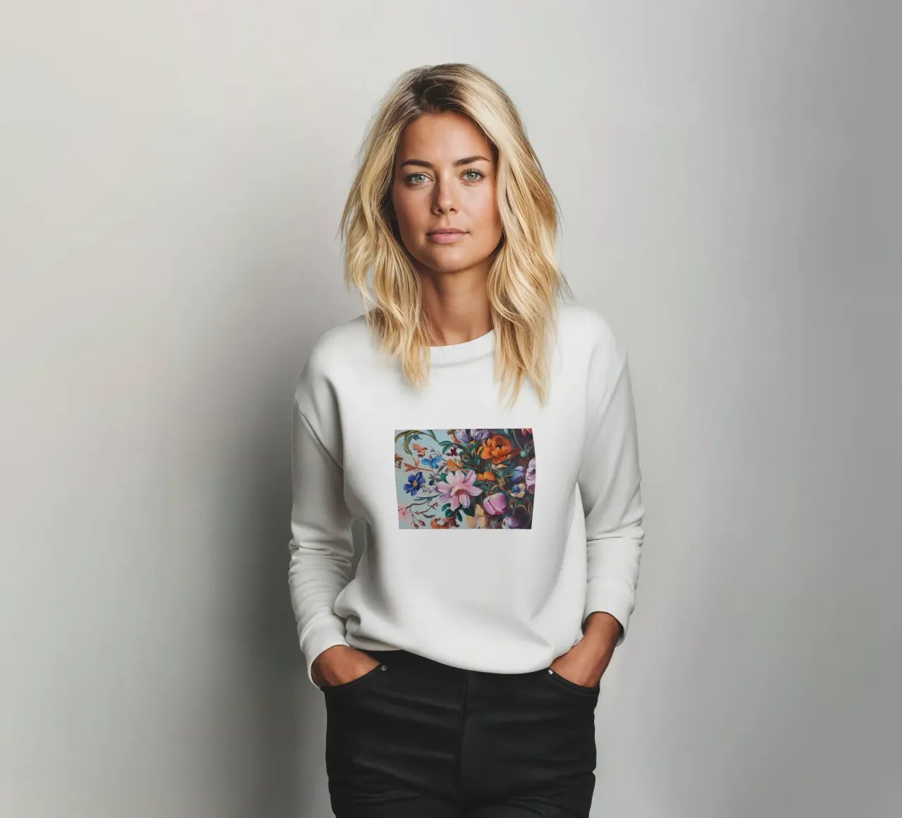 Romantico splendore floreale felpa da Carinaprint