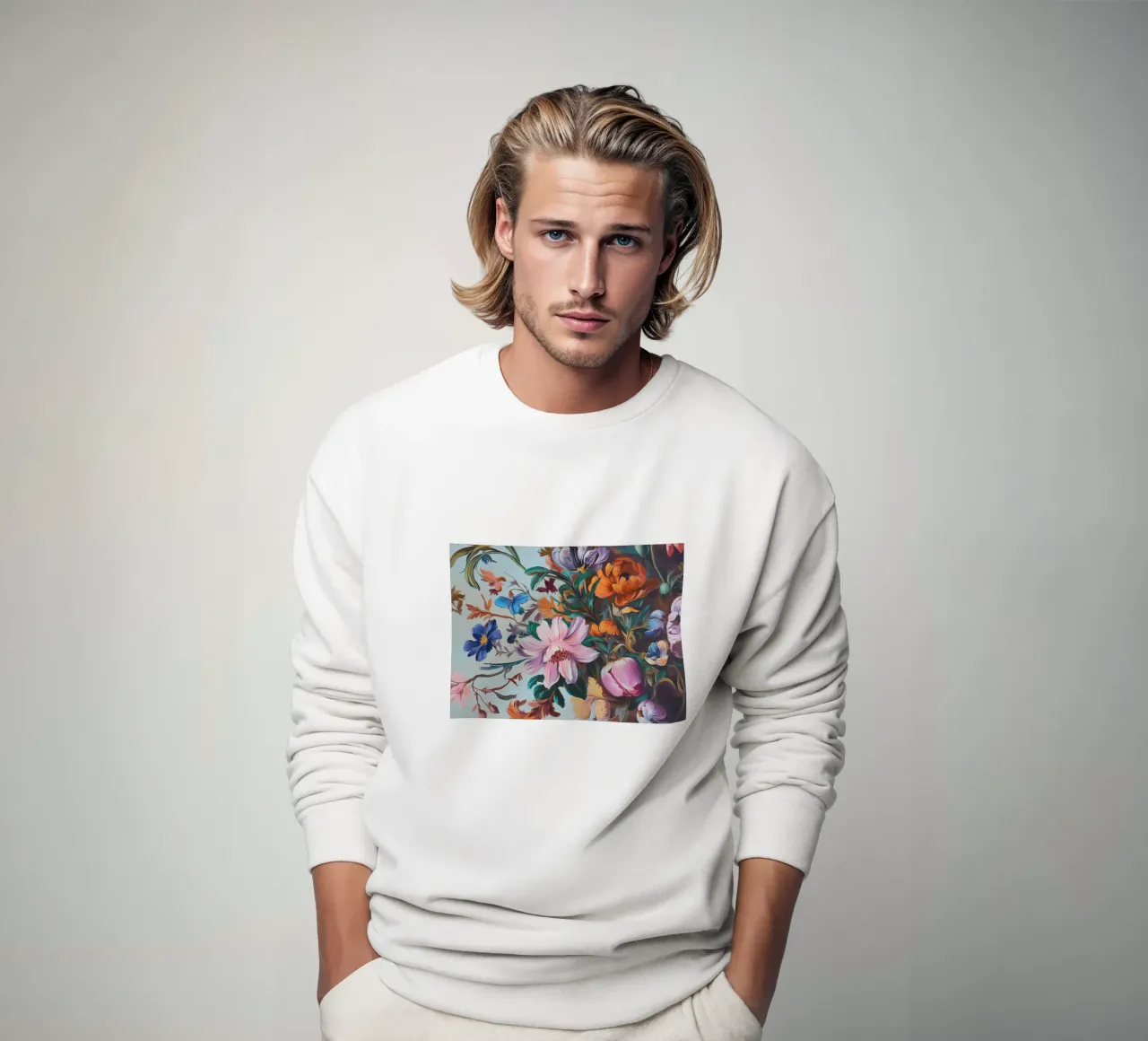 Romantico splendore floreale felpa da Carinaprint