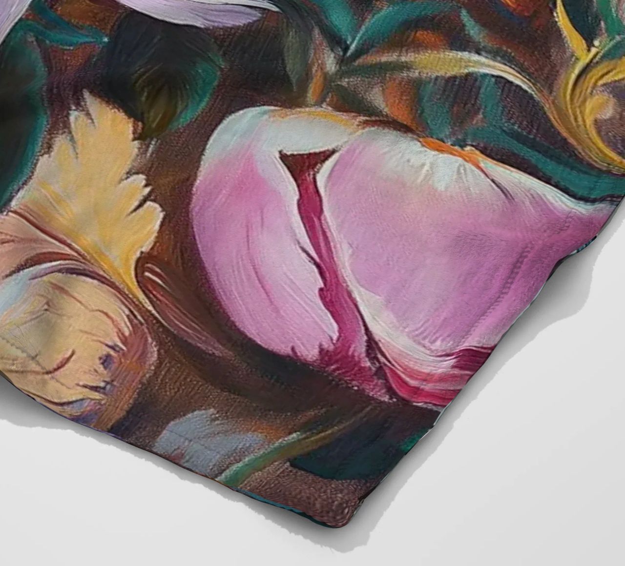 Romantico splendore floreale coperta in pile da Carinaprint
